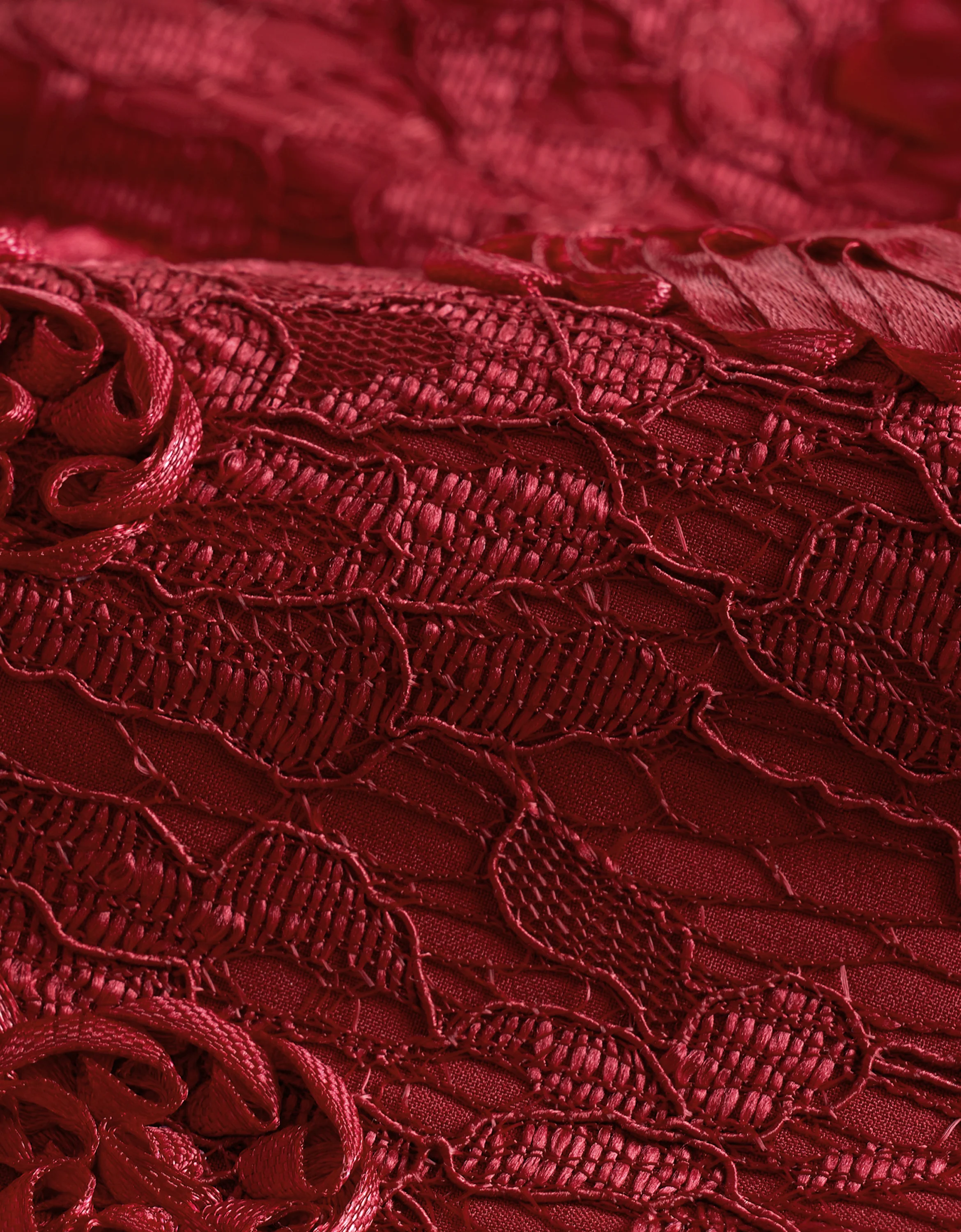 3D Lace Embroidery Sleeveless Dress - Image 16