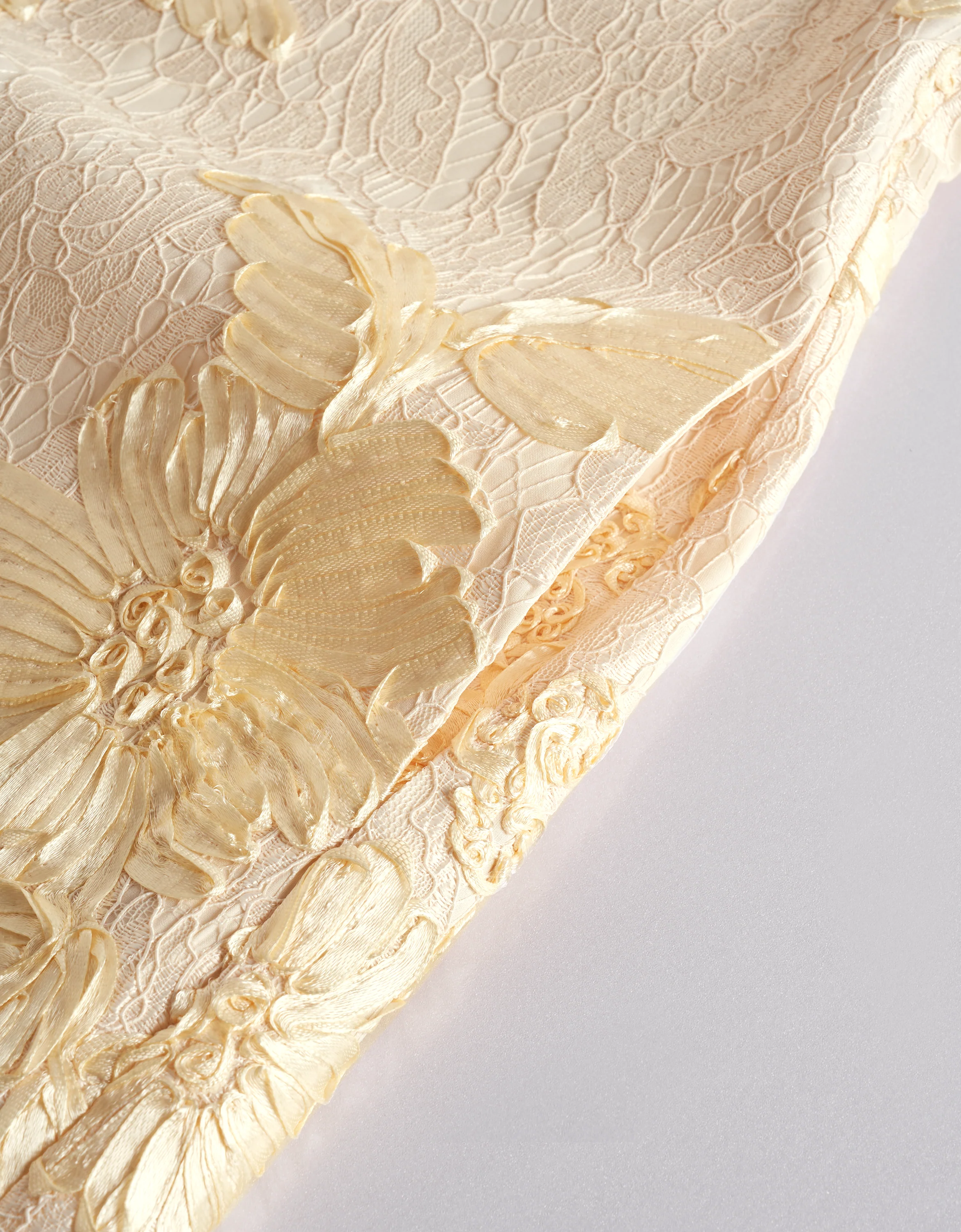 3D Lace Embroidery Sleeveless Dress - Image 6