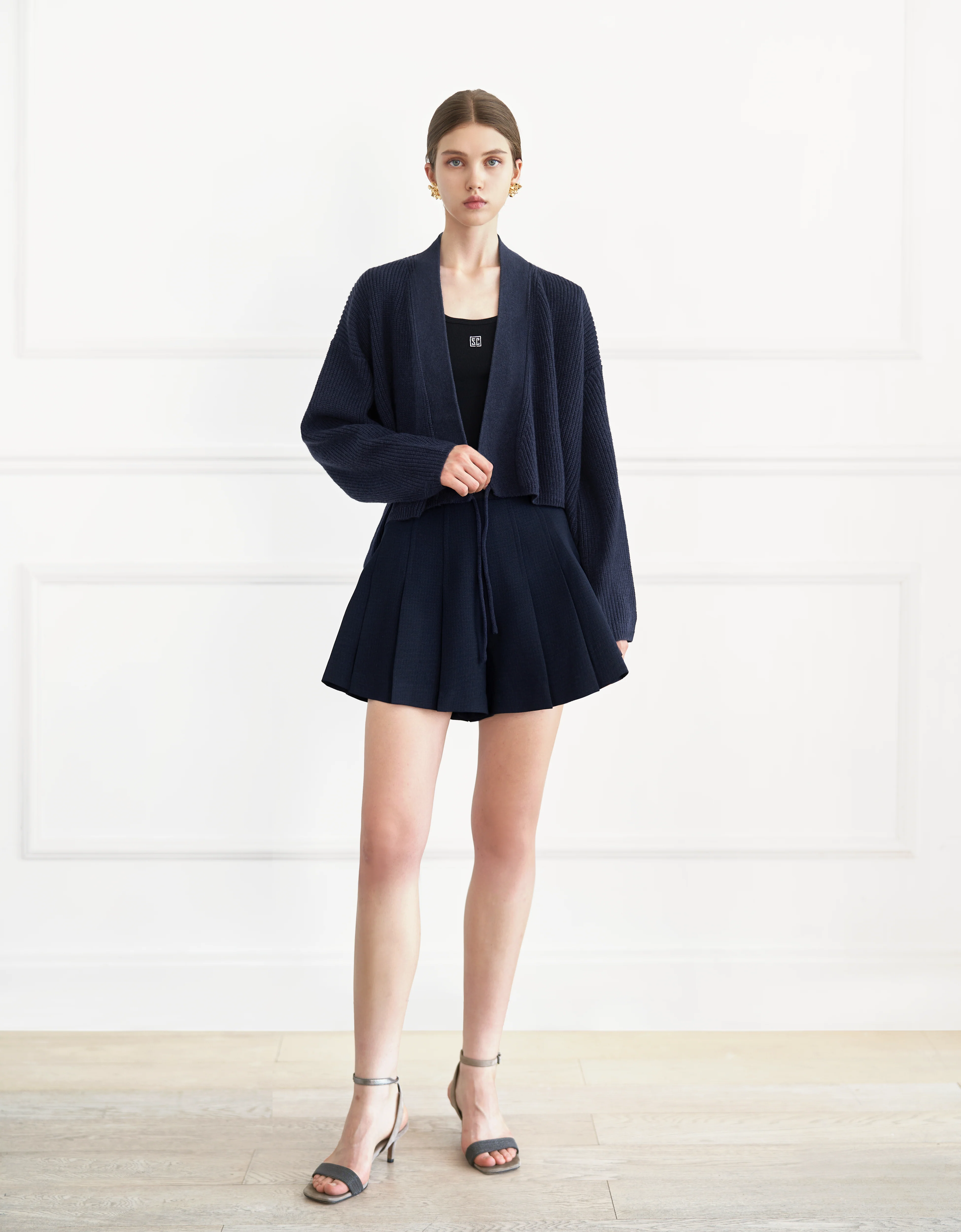 A-line Pleated Shorts - Image 6