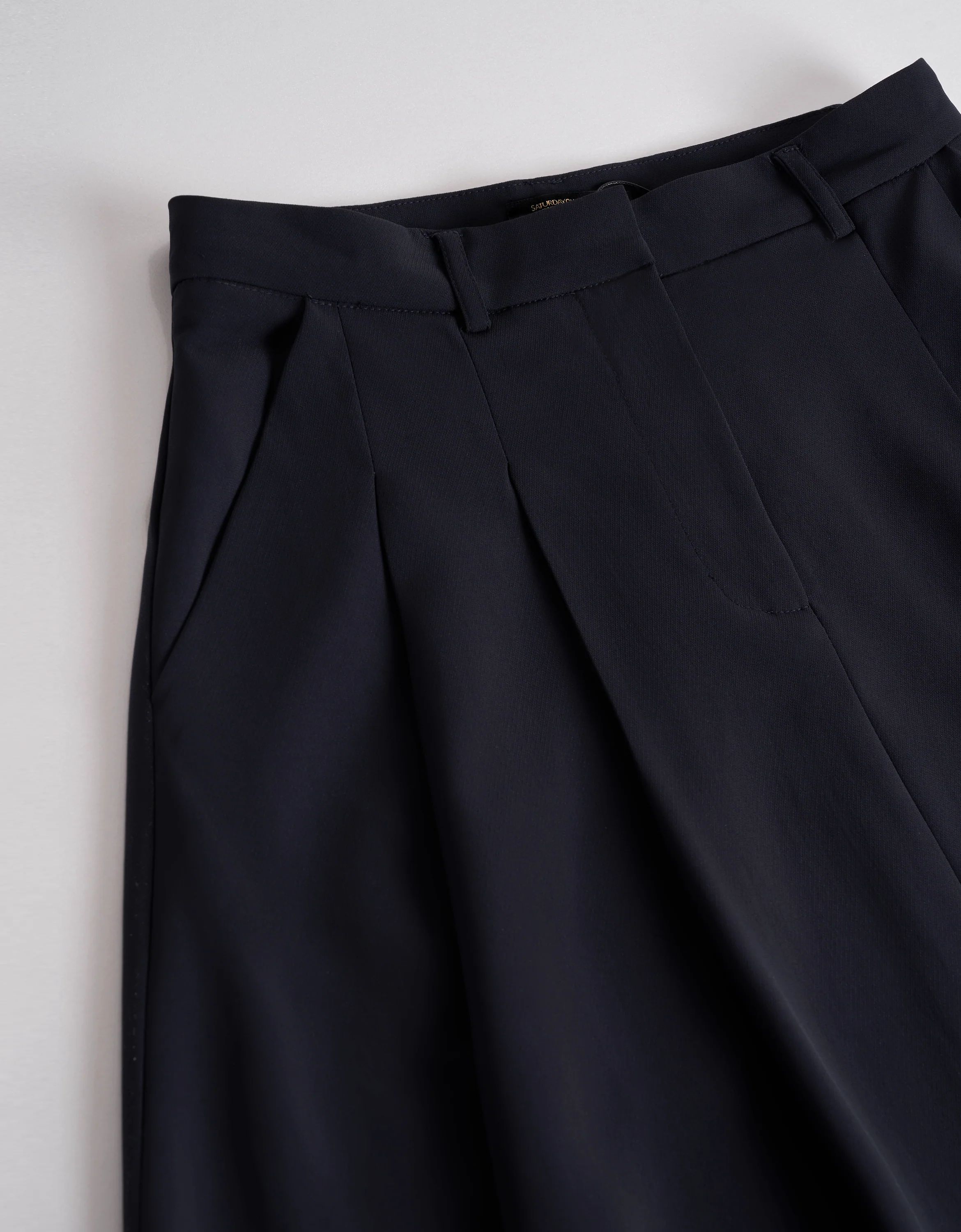 Acetate Blend A-line Pleated Skirt - Image 4