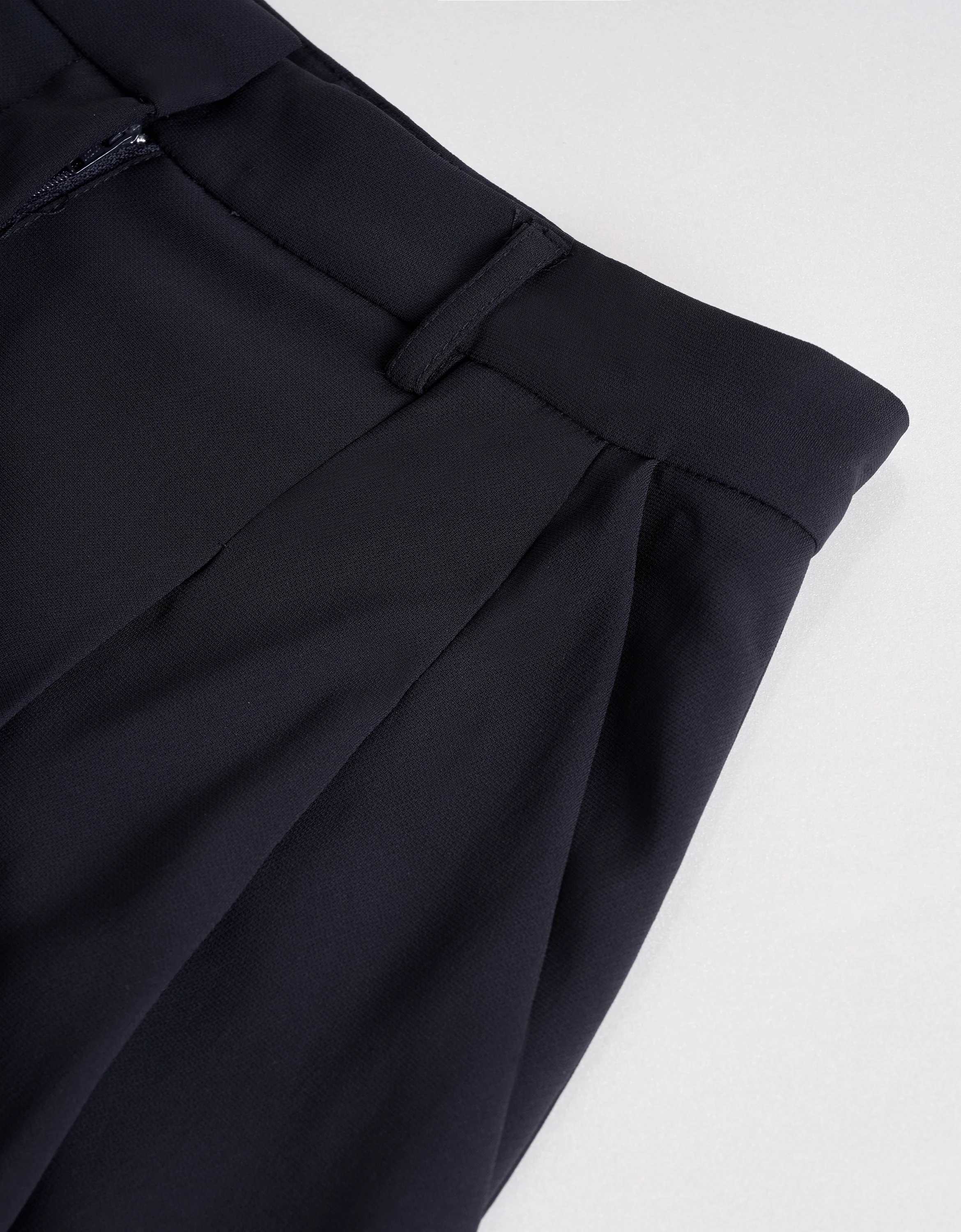 Acetate Blend A-line Pleated Skirt - Image 5