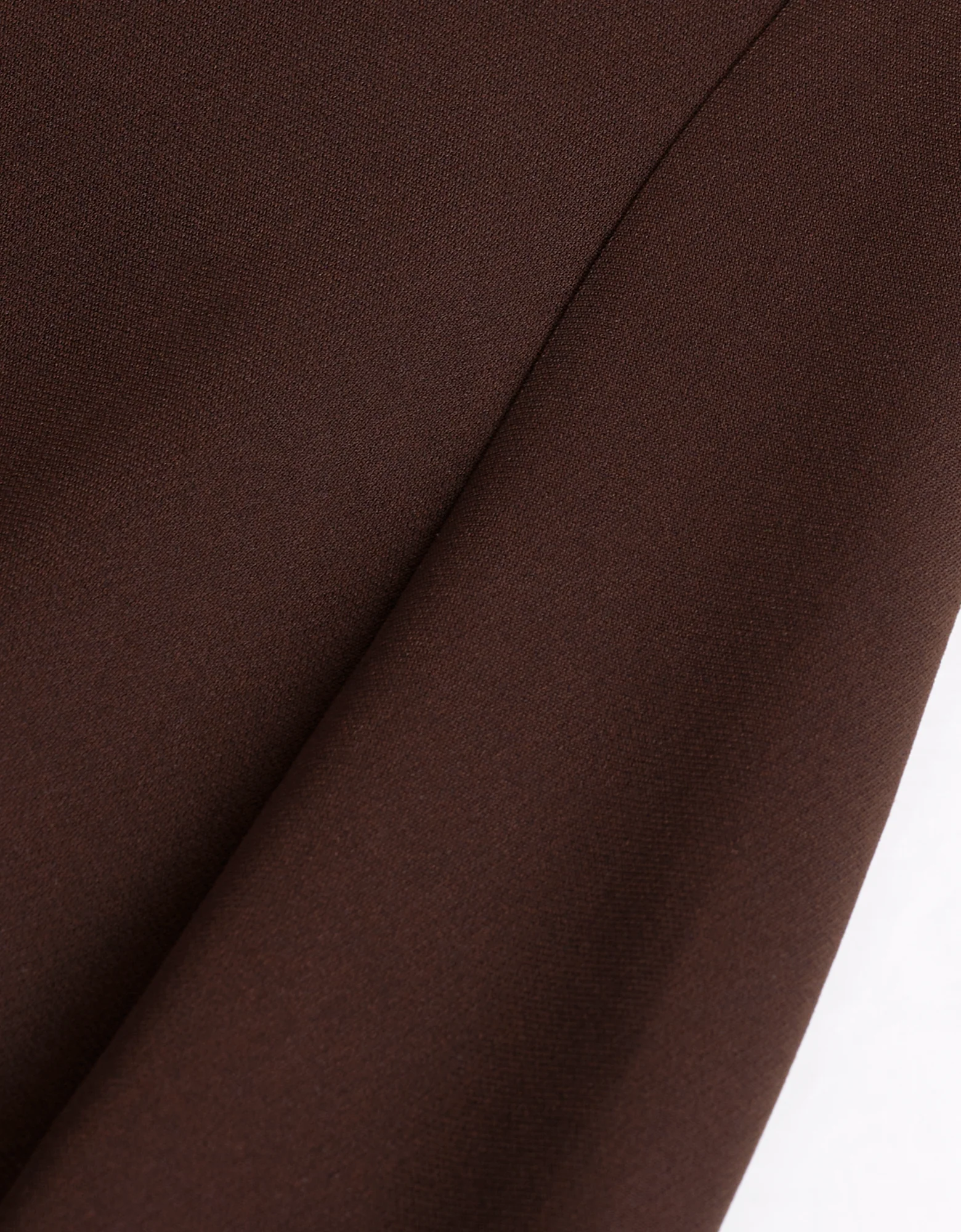 Acetate-blend Boat Neck Fishtail Hem Dress - Image 13