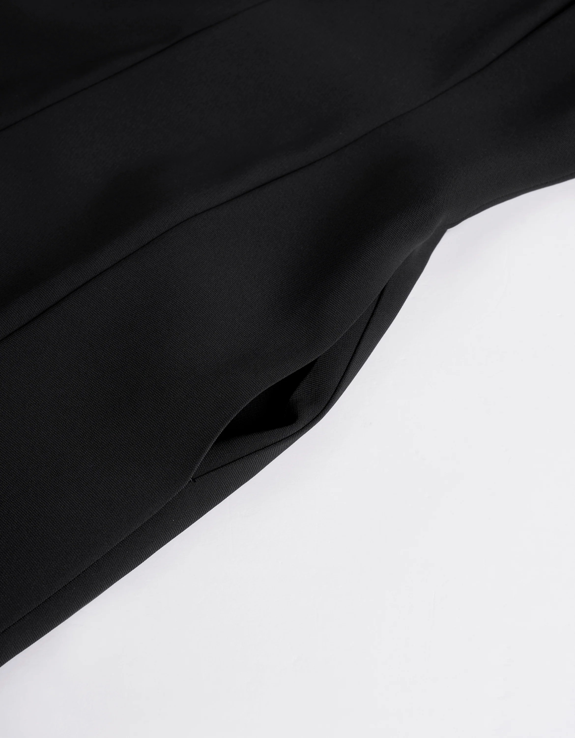 Acetate Blend Front Slit Dress - Image 6