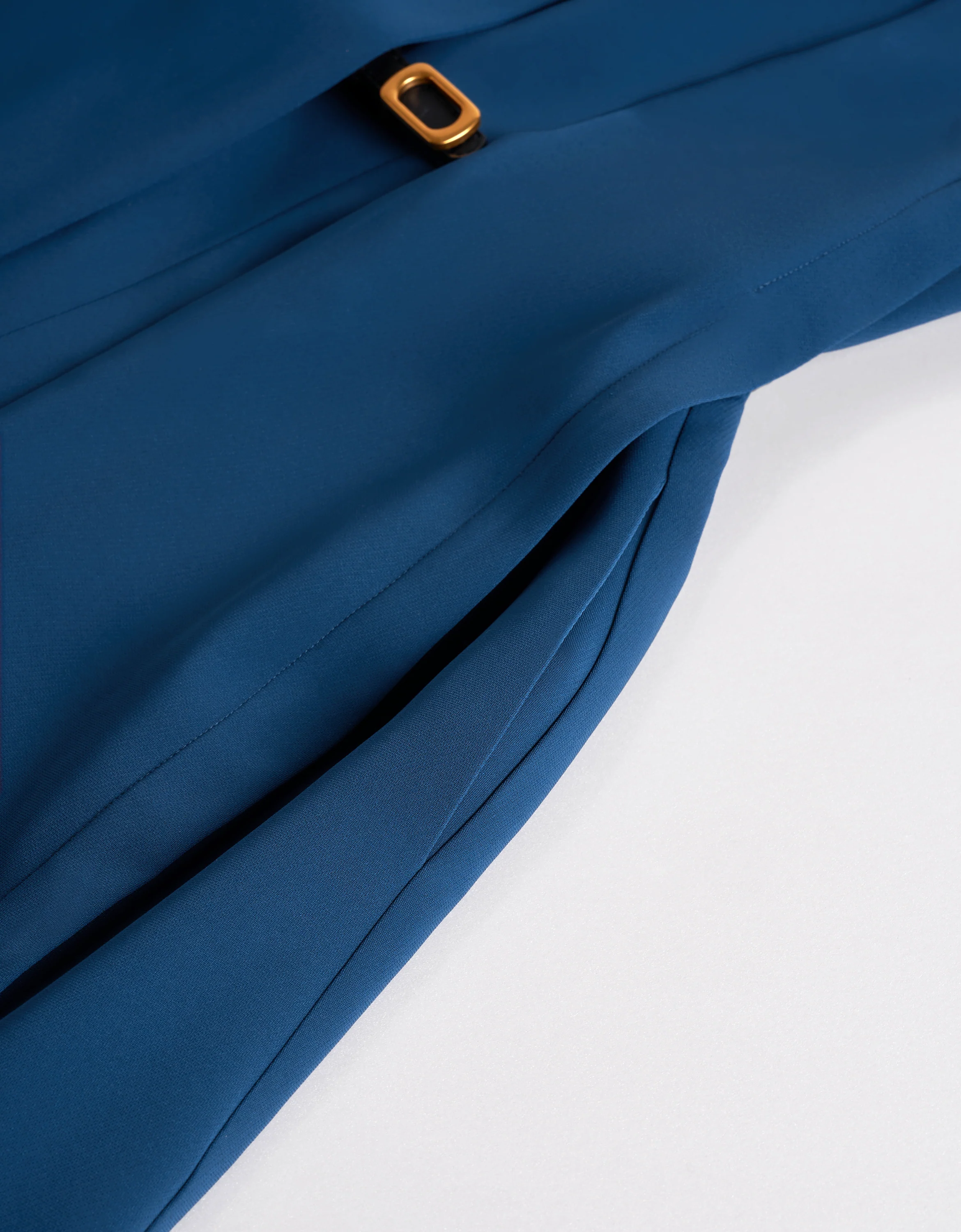 Acetate-blend Sleeveless Layered Dress - Image 7