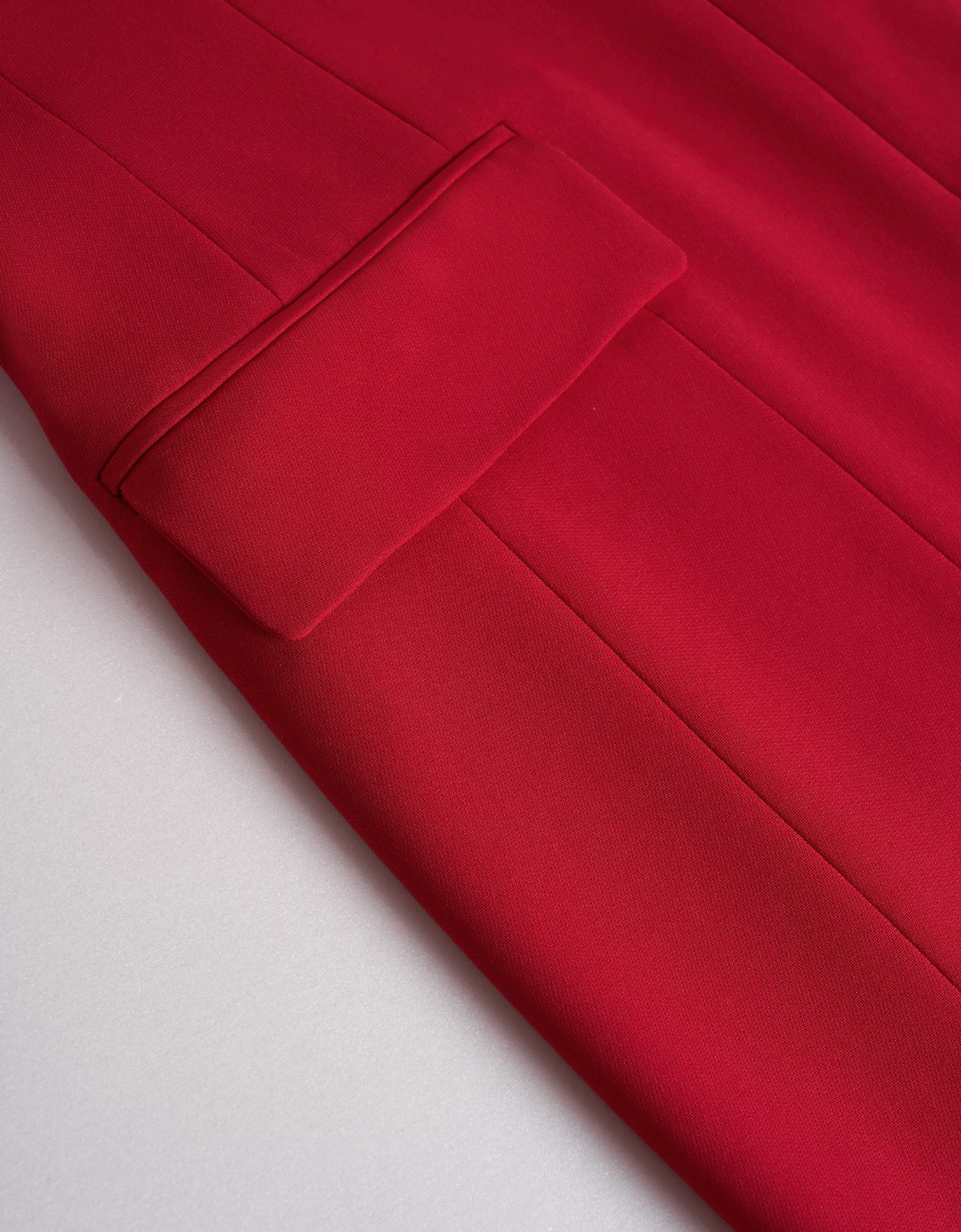 Acetate Blend Zip Up Dress - Image 5