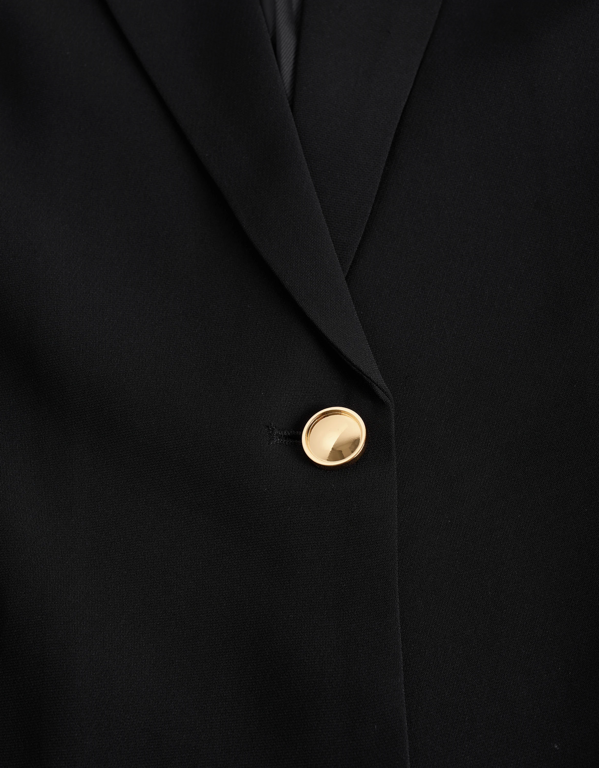 Acetate Contrast Stripe Cuffs Suit Blazer - Image 8
