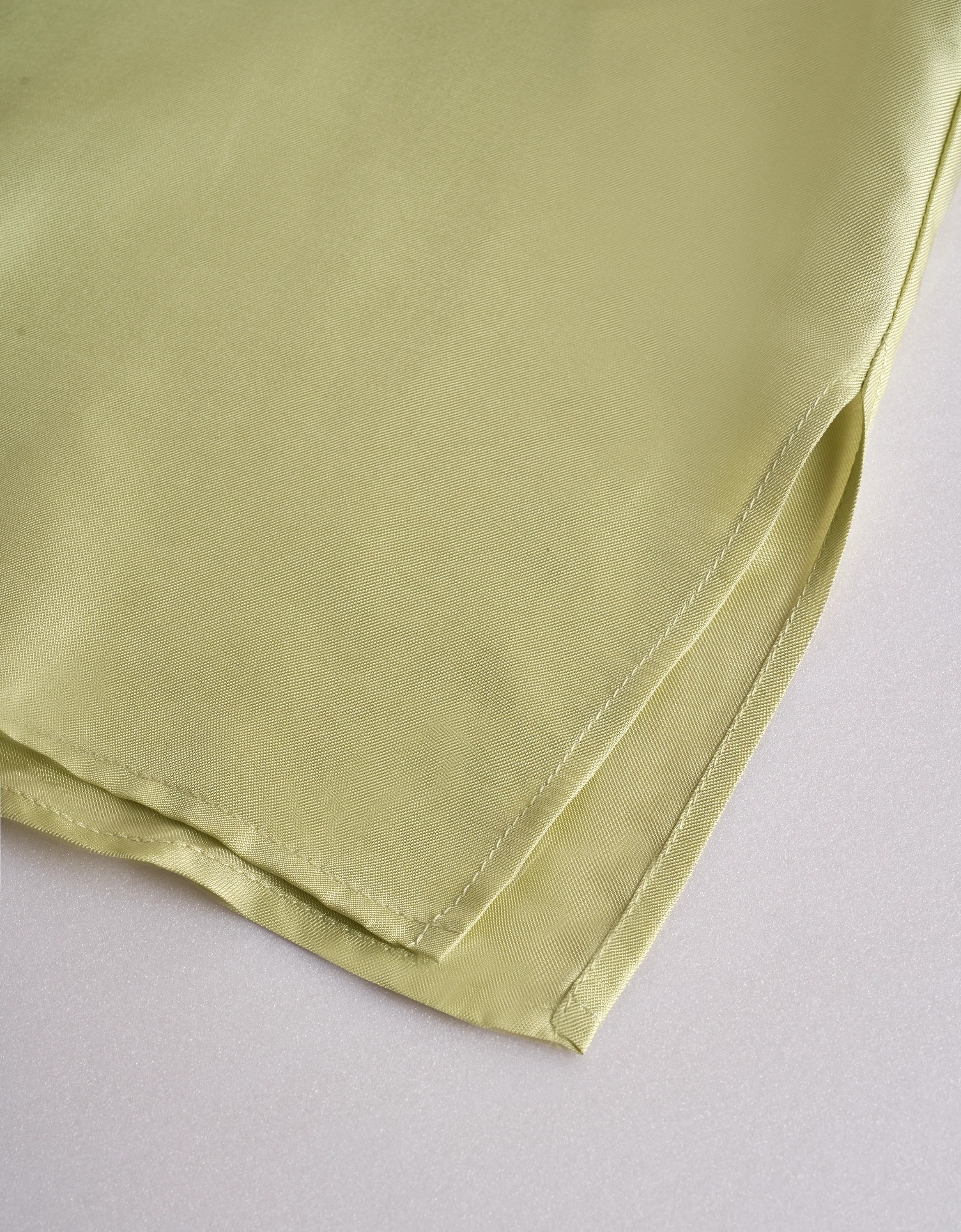 Acetate V-neck Button Front Top - Image 6