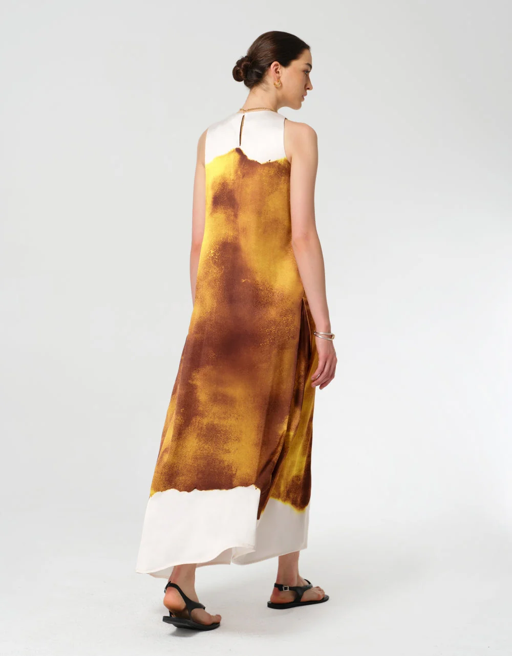 Art Print Maxi Dress - Image 3