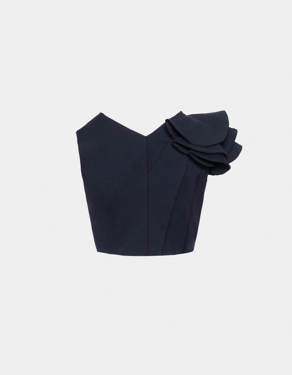 Asymmetric Neck Sleeveless Top - Image 5