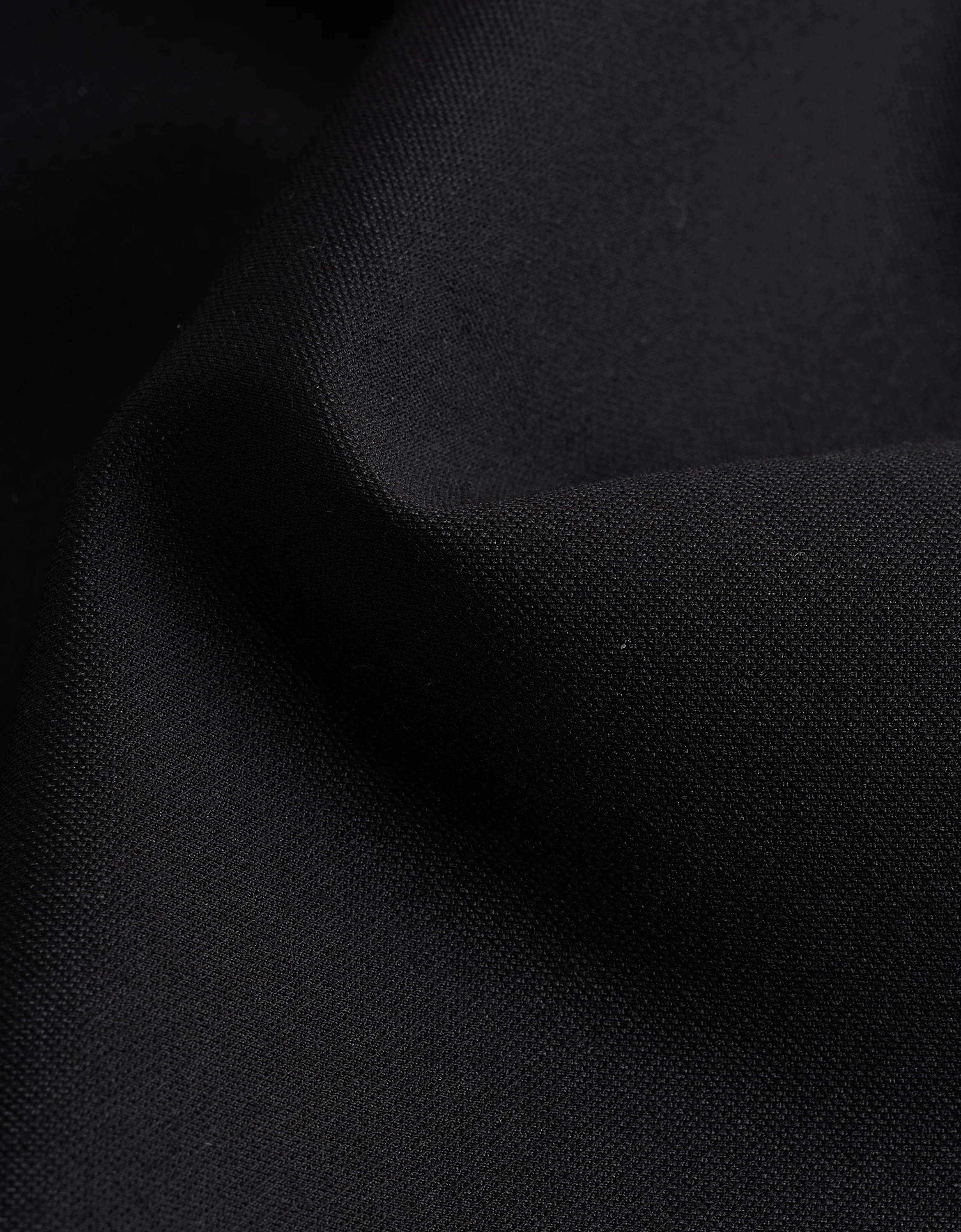 Asymmetric Pleated Panel Round Neck Sleeveless Dress - Image 7