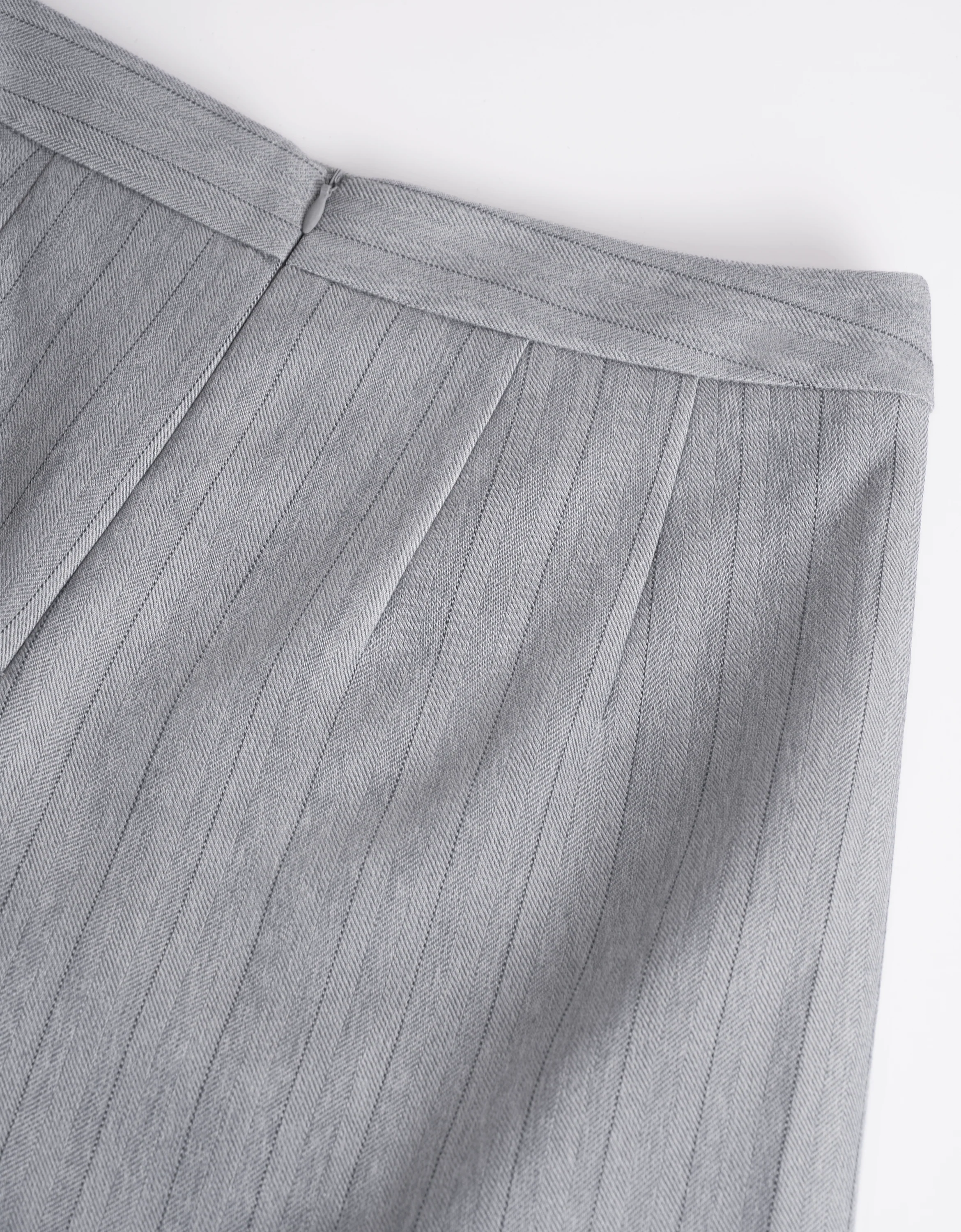 Asymmetrical Pleated Skort - Image 16