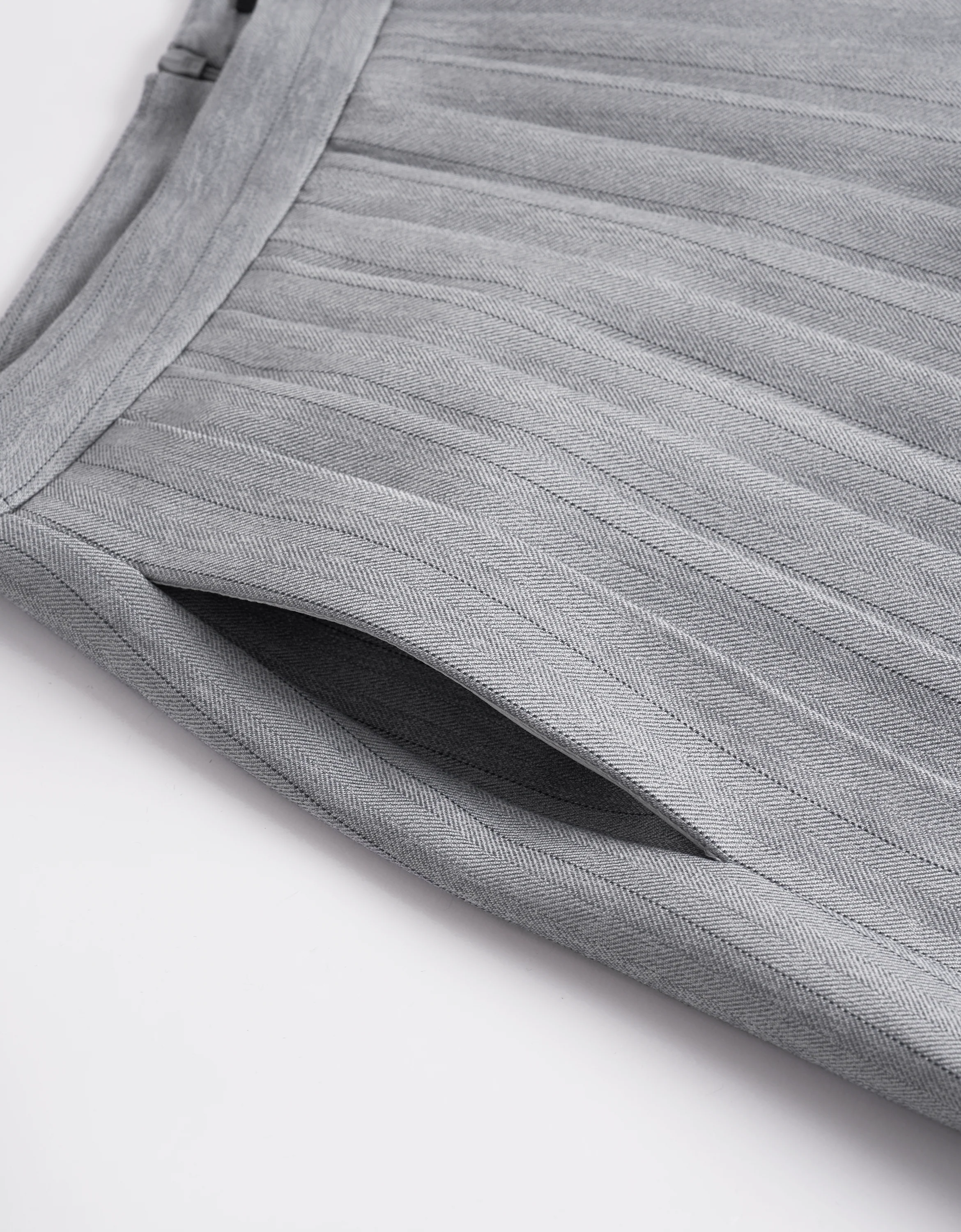 Asymmetrical Pleated Skort - Image 17