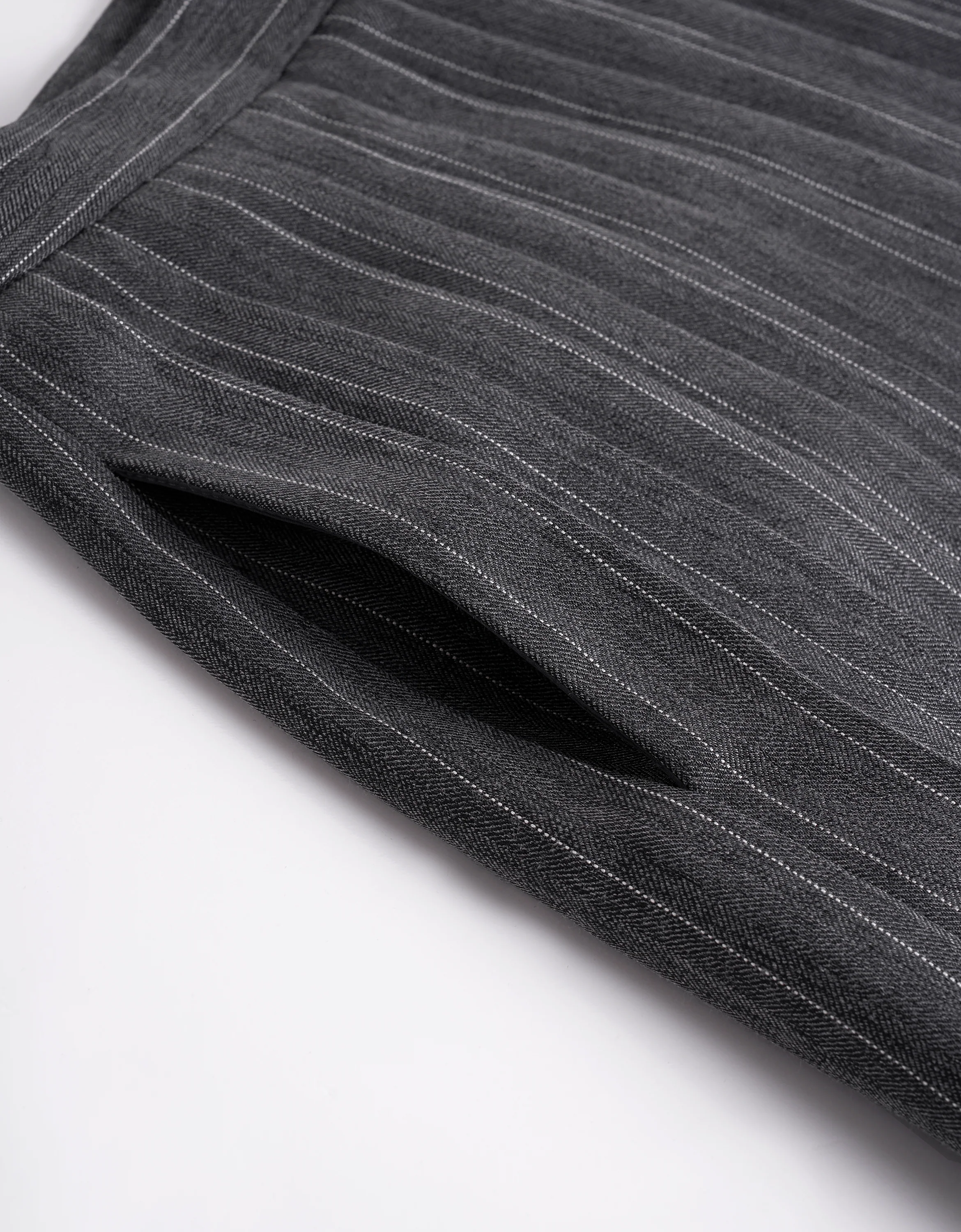 Asymmetrical Pleated Skort - Image 9