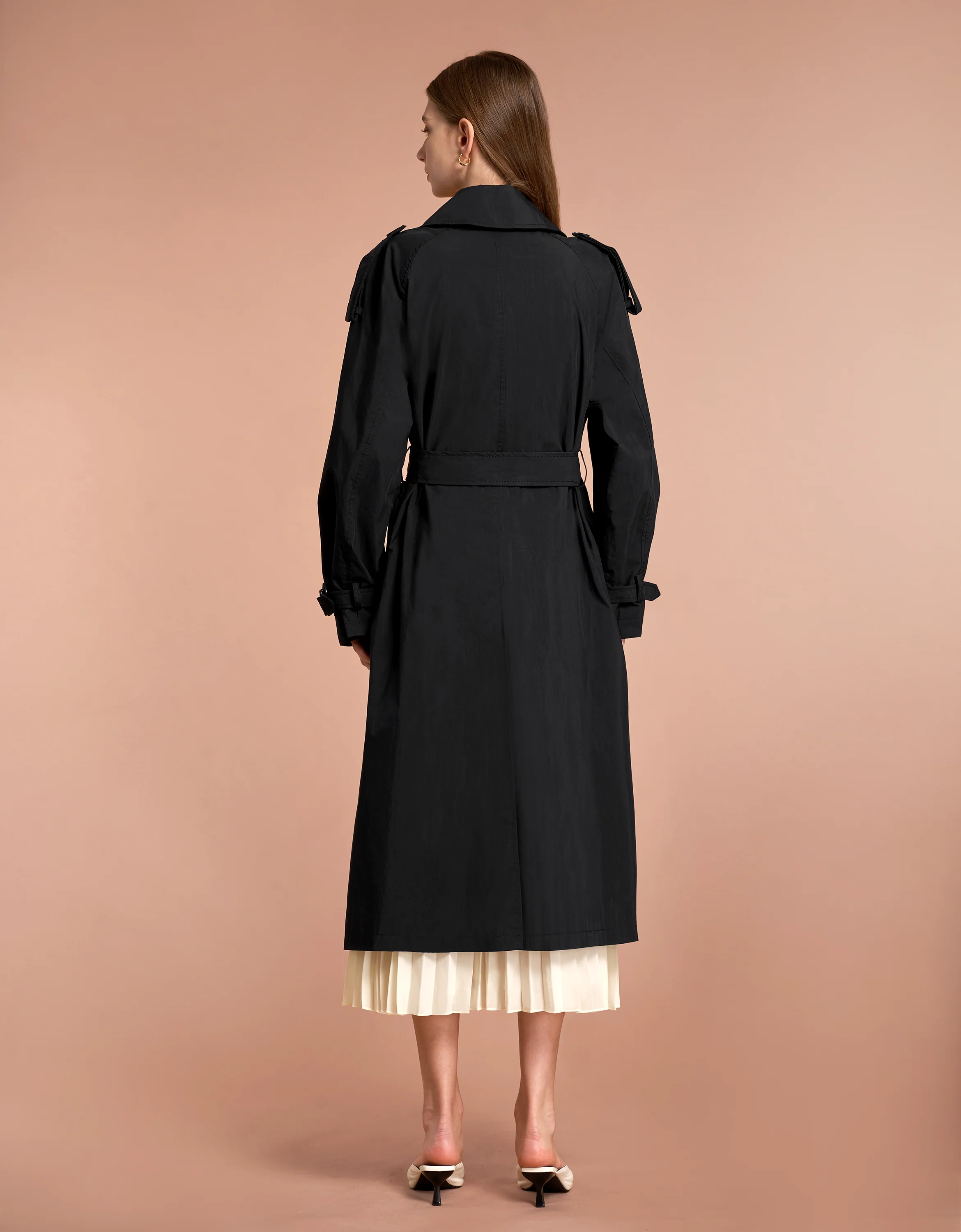 Belted Trench Coat - Image 3
