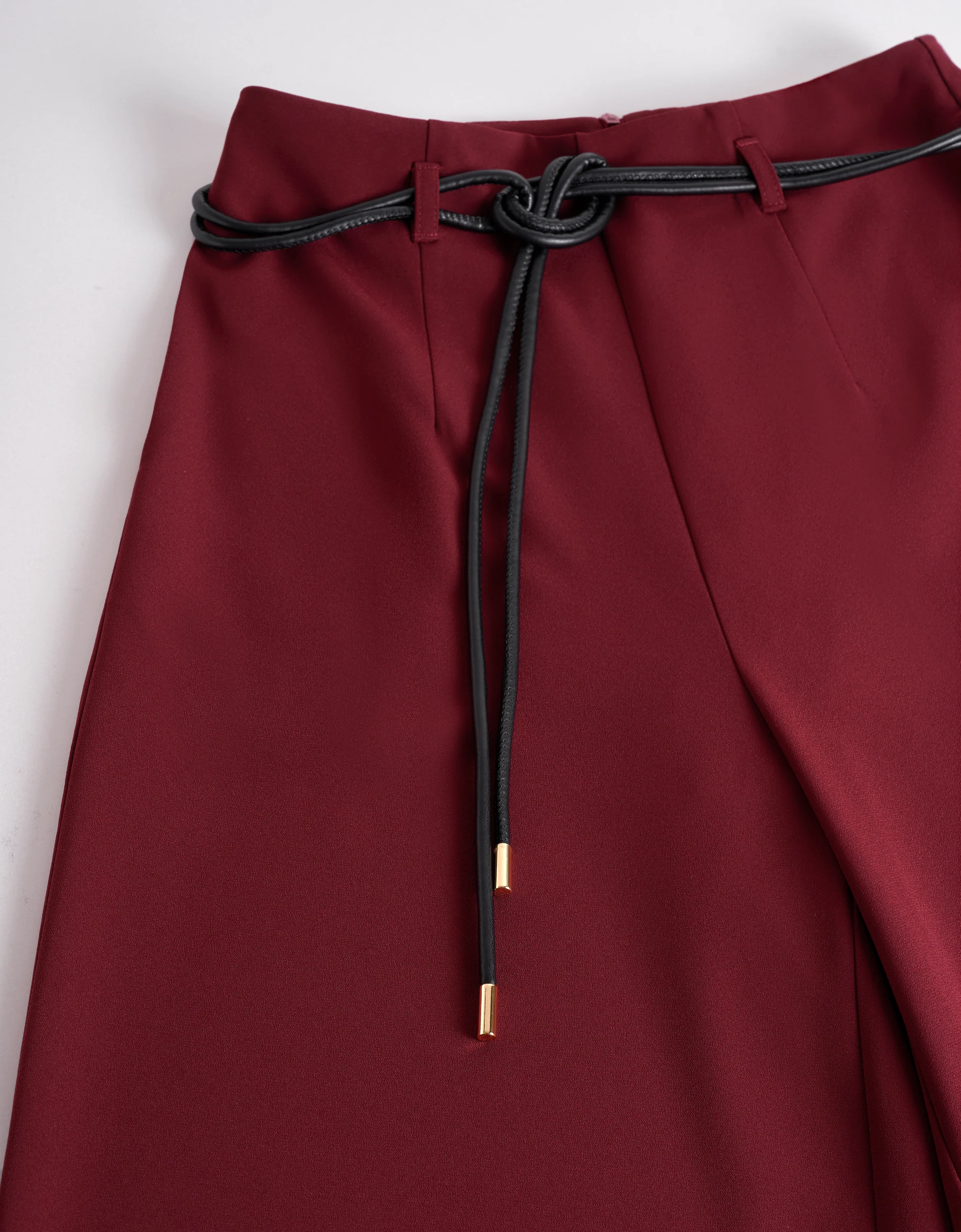 Belted Wide Leg Pants - Image 5
