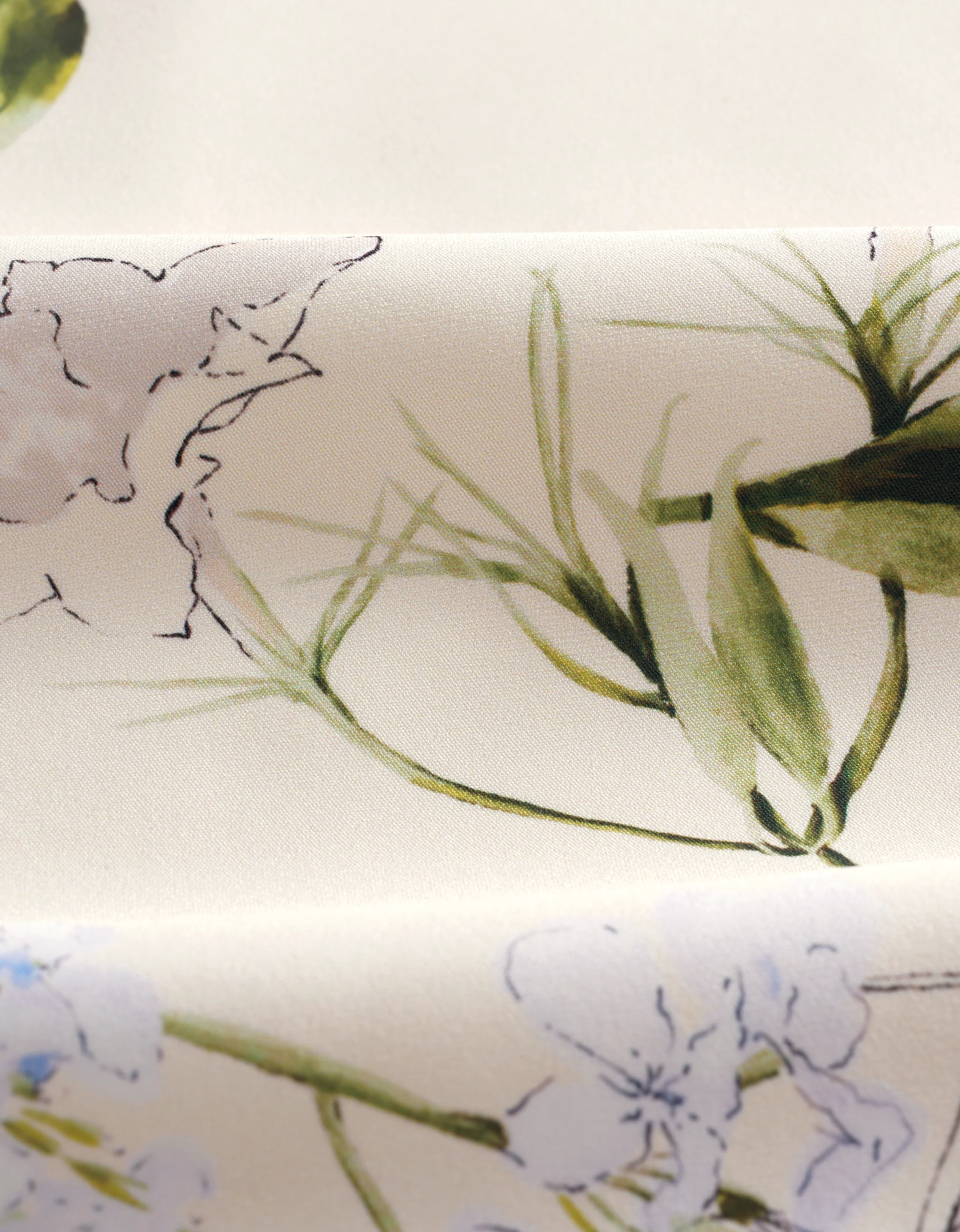 Boat Neck Floral Print Dress - Image 12
