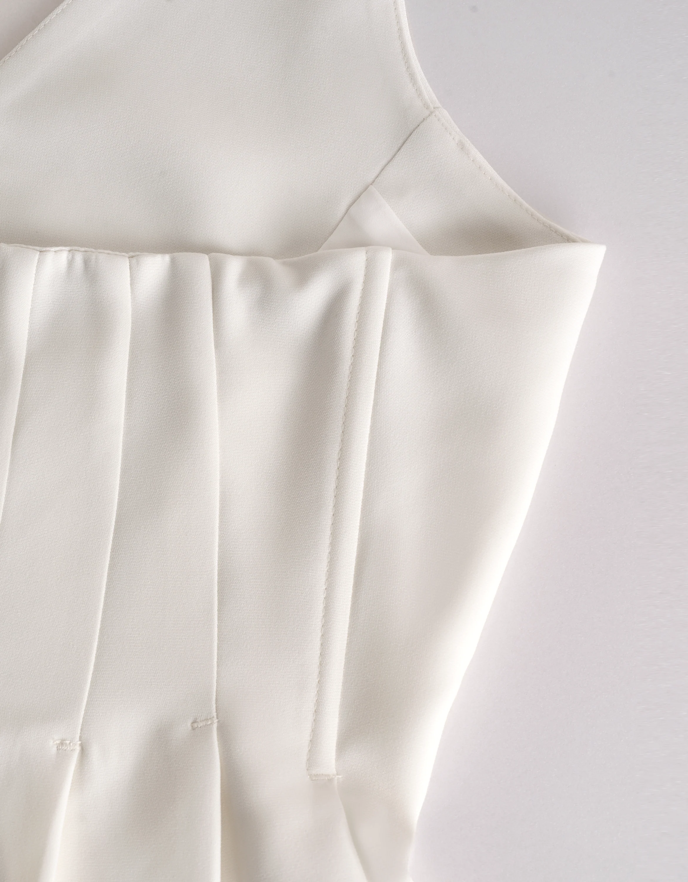Button Front Halterneck Vest - Image 8