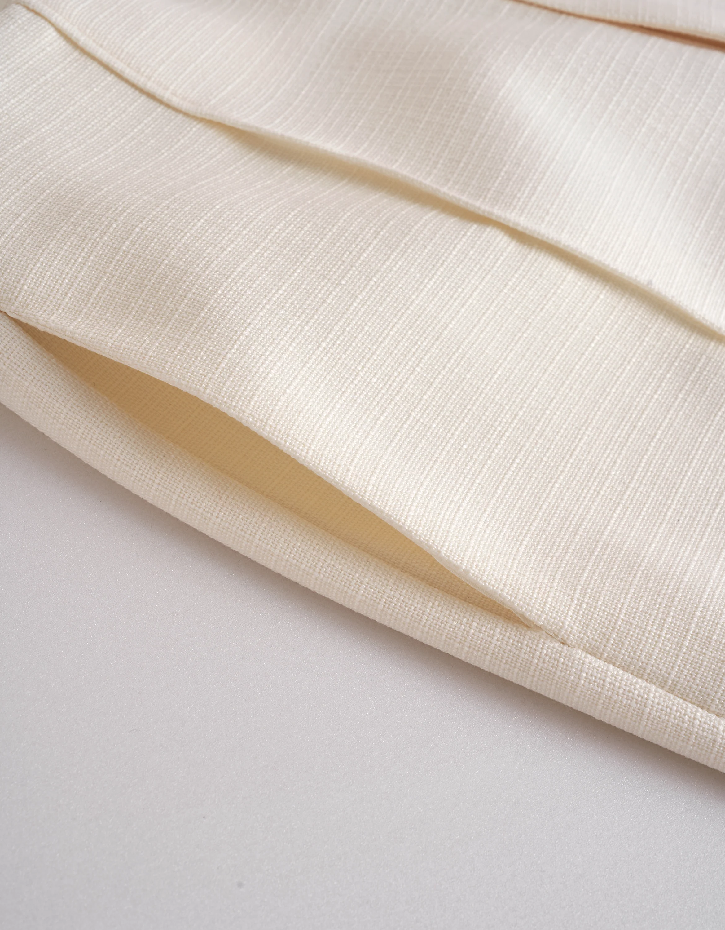 Center Seam Wide Leg Trousers - Image 7