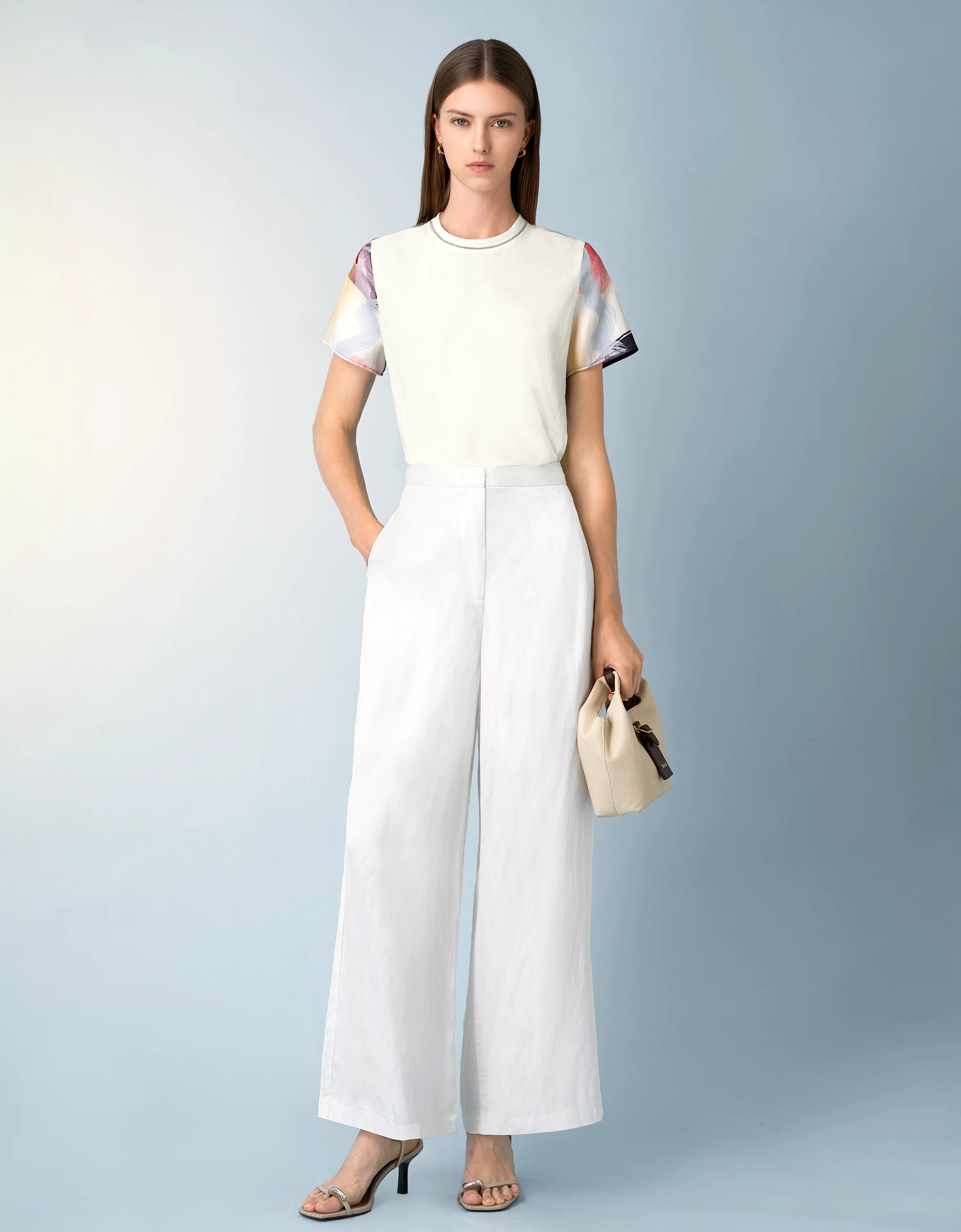 Colorblock Art Print T-shirt - Image 6