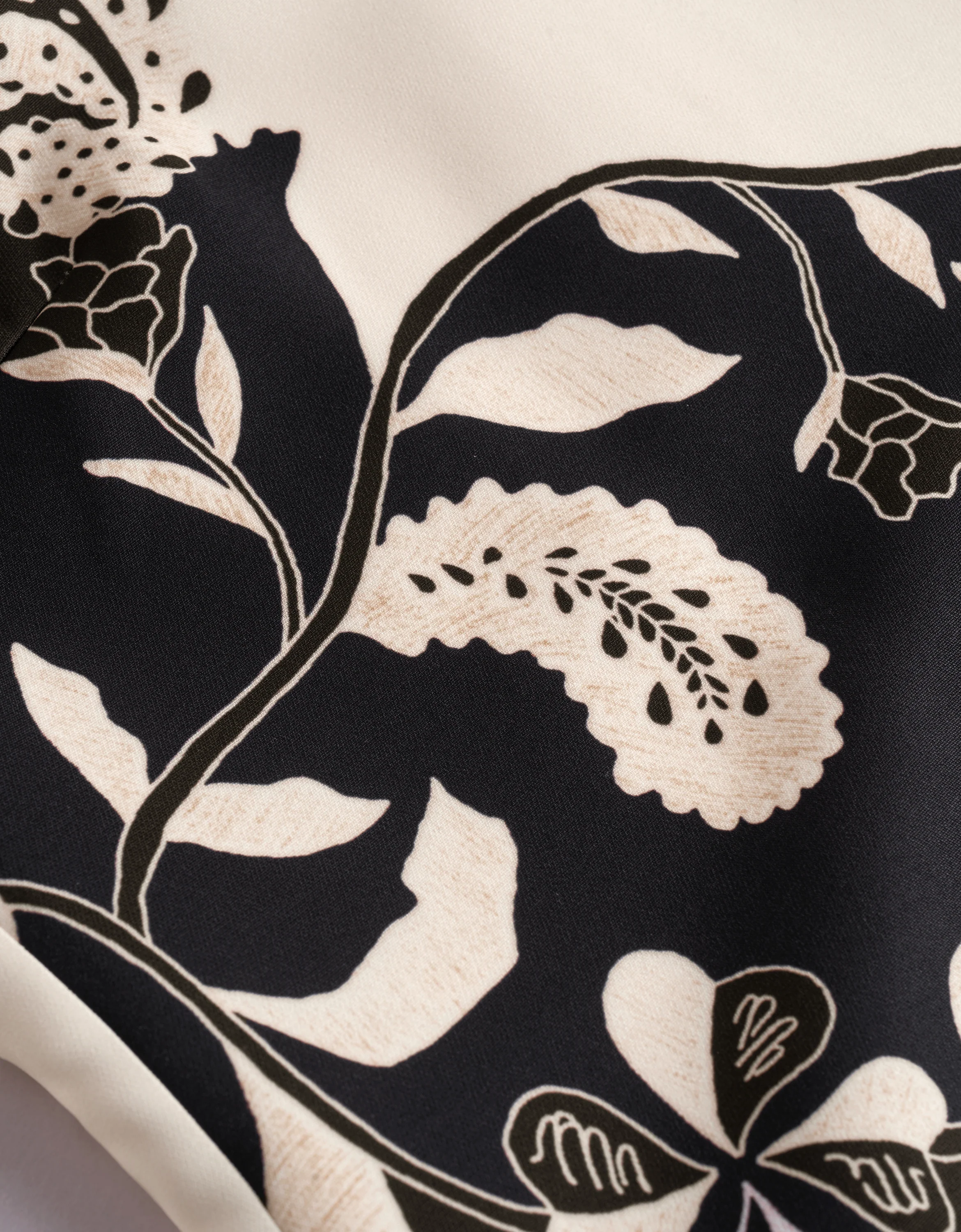 Colorblock Floral Print Sleeveless Dress - Image 13