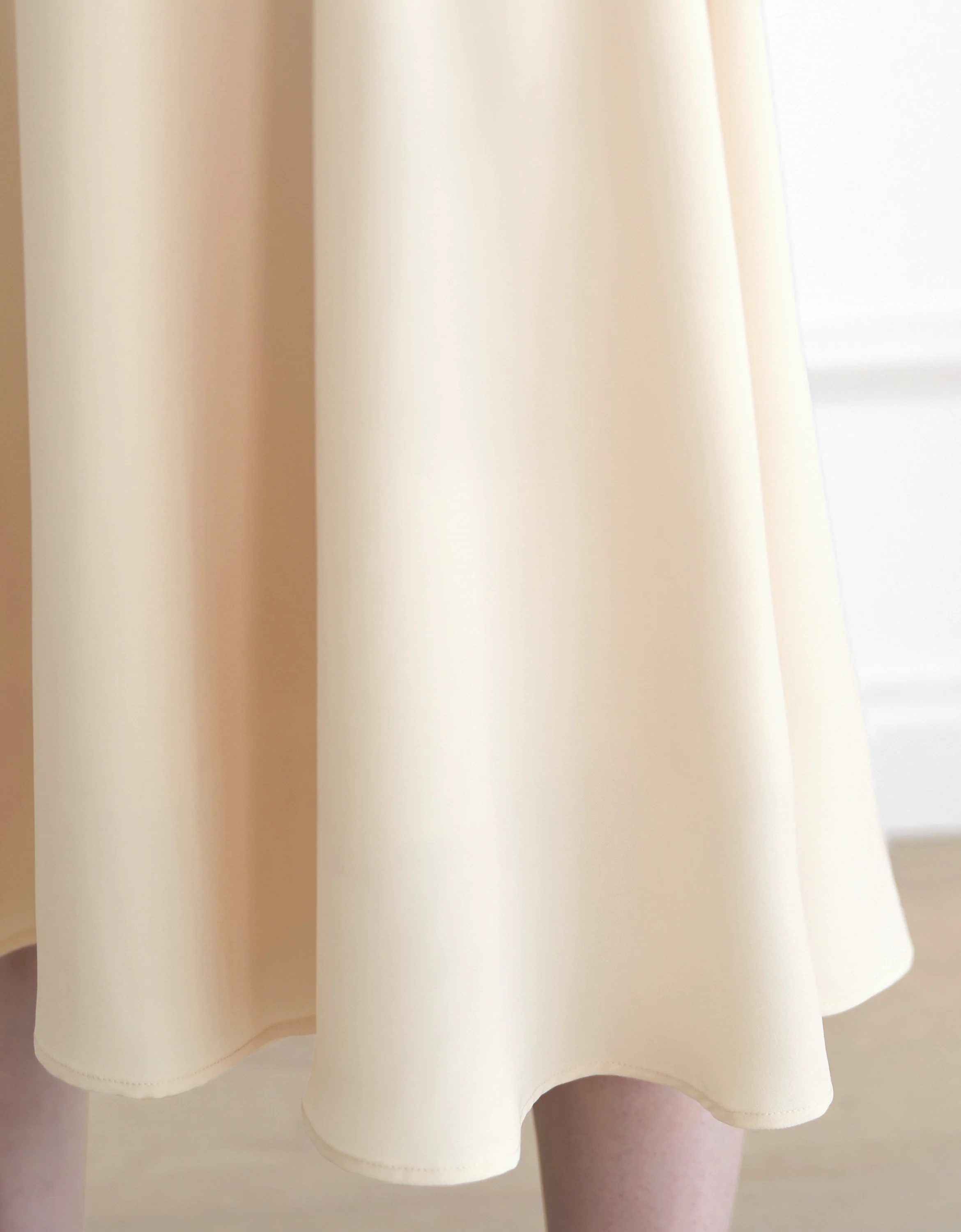 Colorblock Layered Midi Dress - Image 6