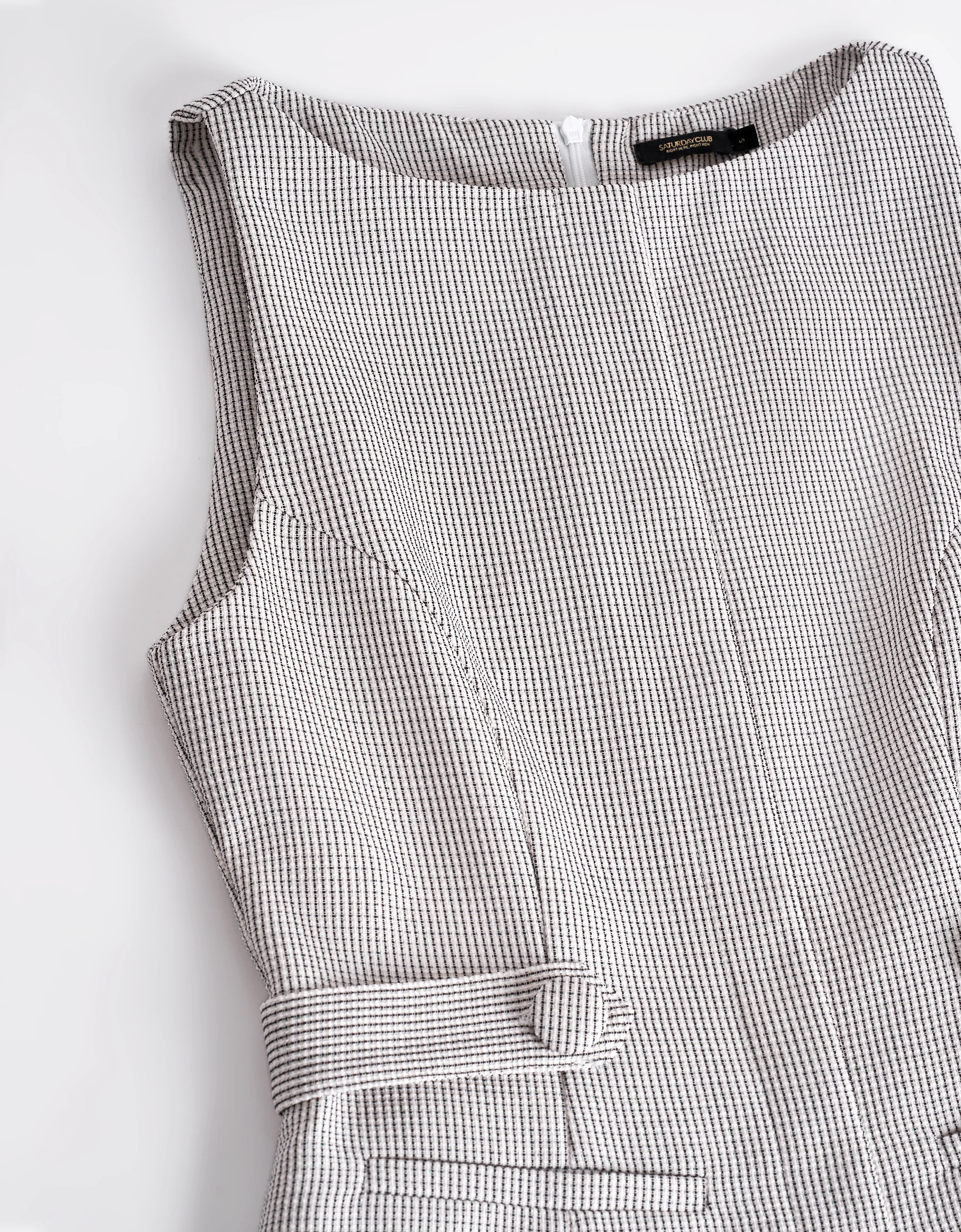 Colorblock Sleeveless Vest Dress - Image 5