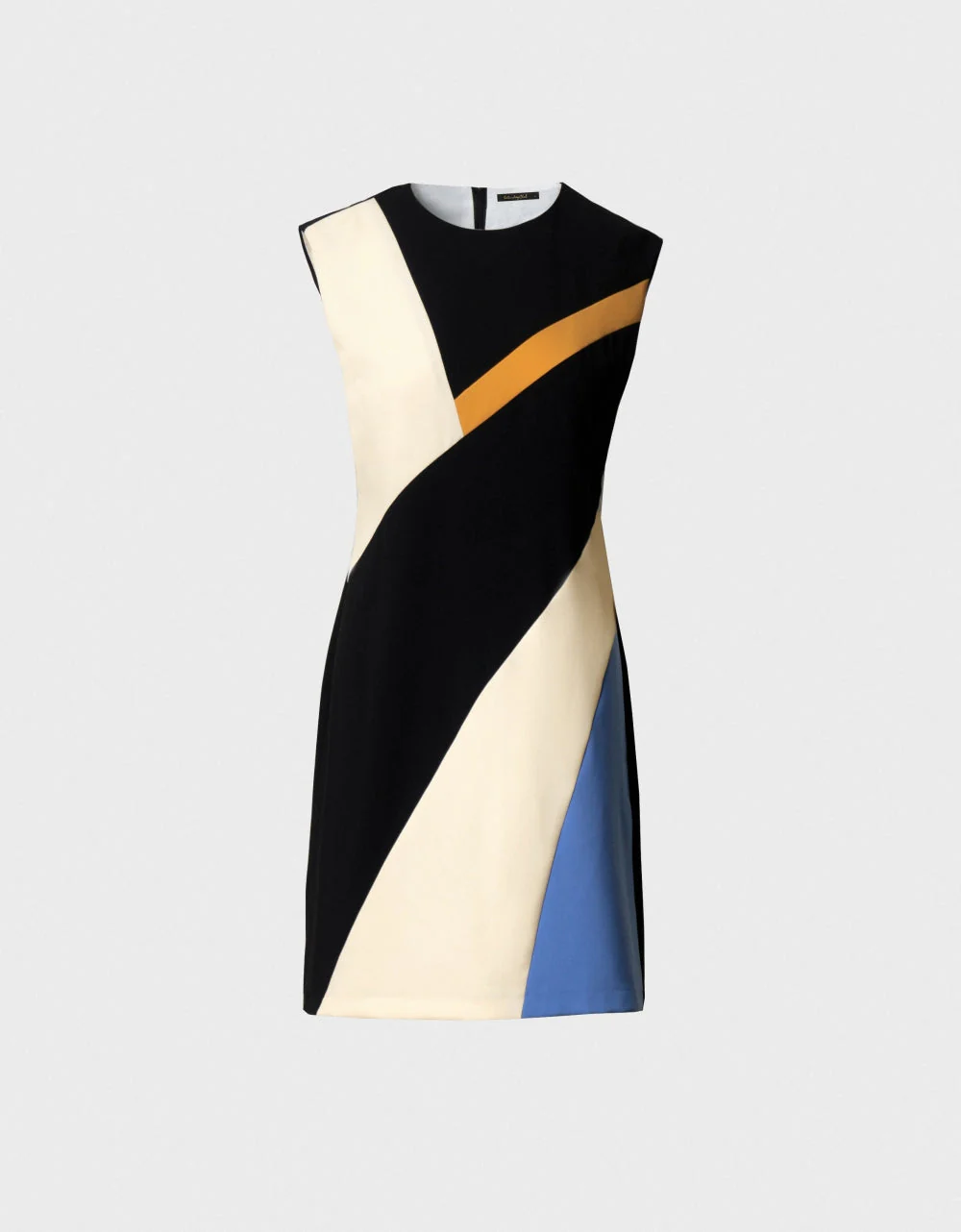 Colourblock Sleeveless Dress - Image 6