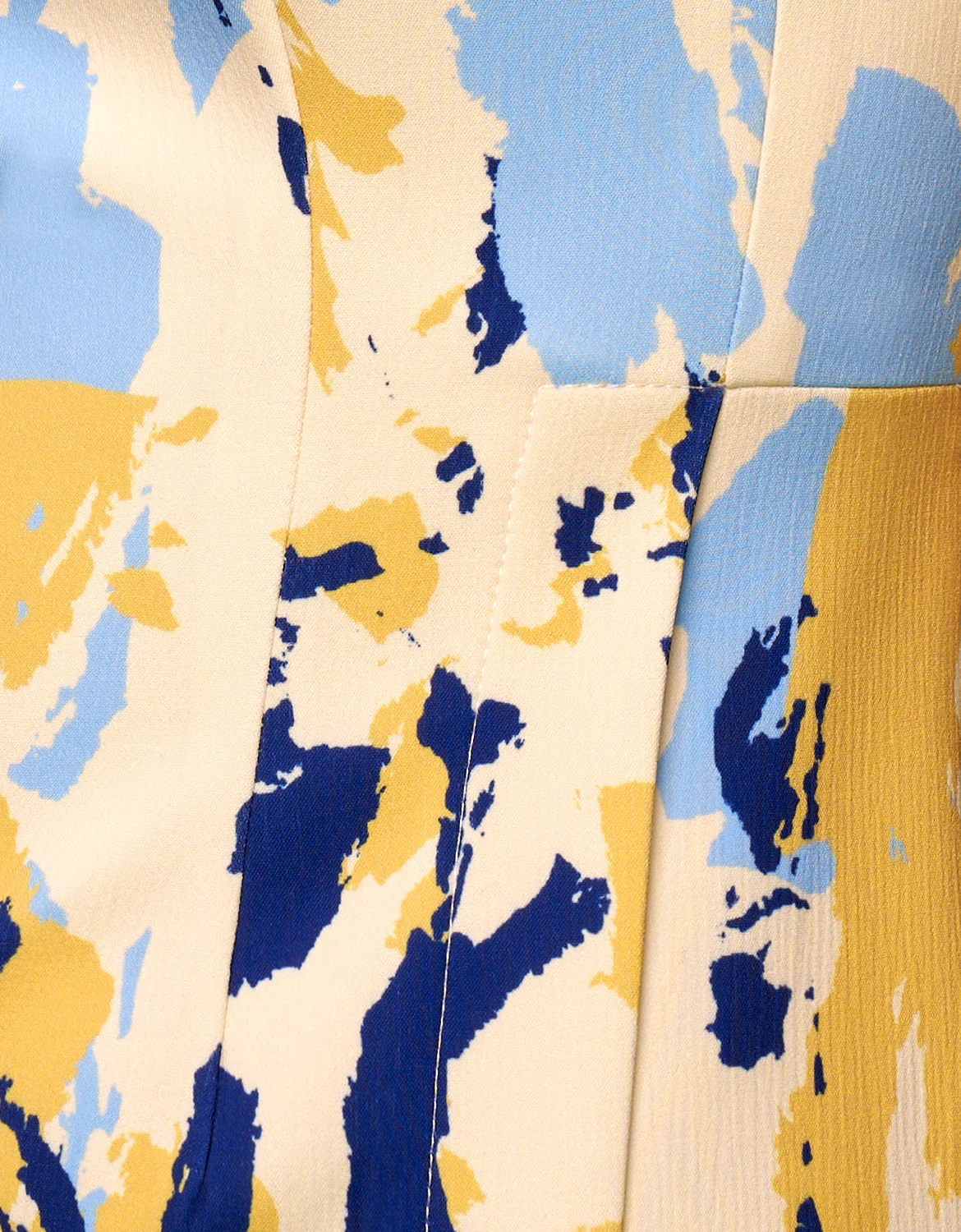 Coloured Art Print Shift Dress - Image 5