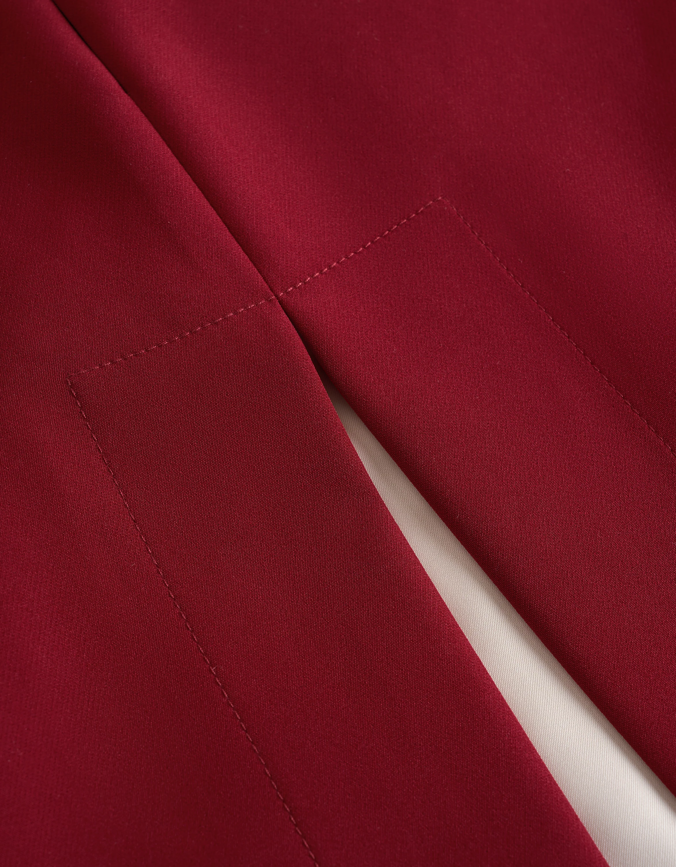 Contrast Back Panel Pleated Hem Sleeveless Dress - Image 6