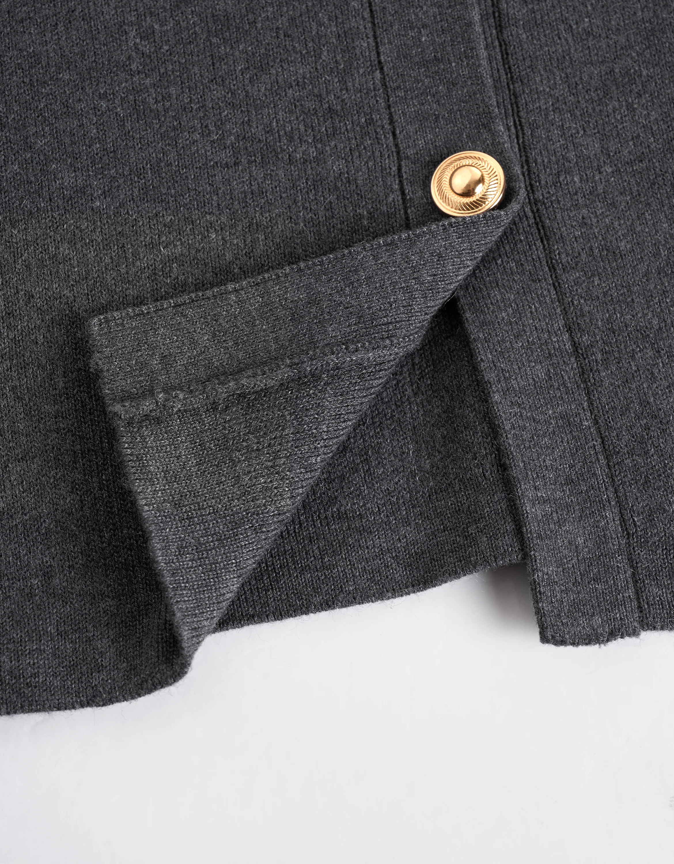 Contrast Detail Button Front Jacket - Image 9
