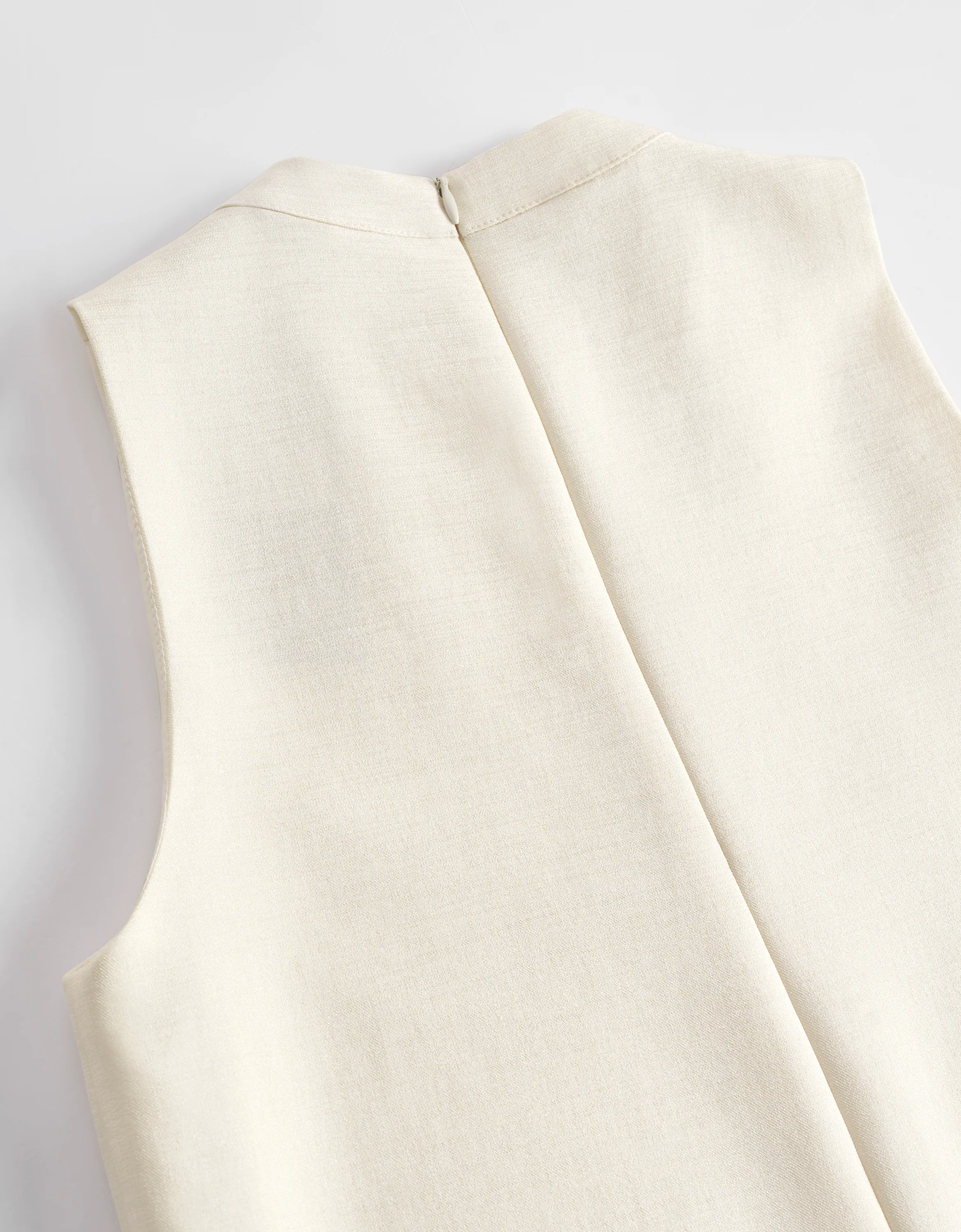 Contrast Hem Pleated Drop Waist Dress - Image 21