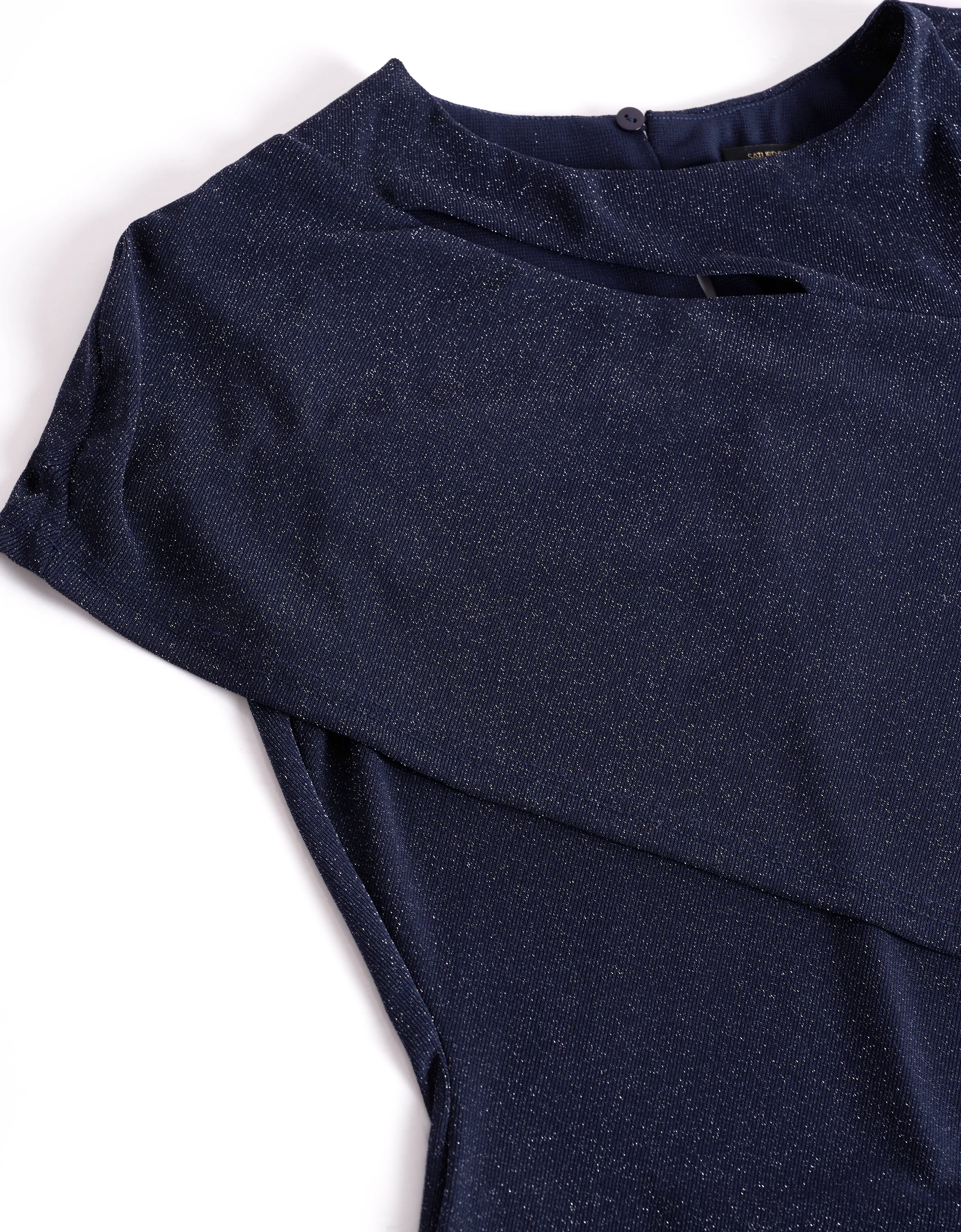 Cutout Front Wrap Knit Top - Image 18