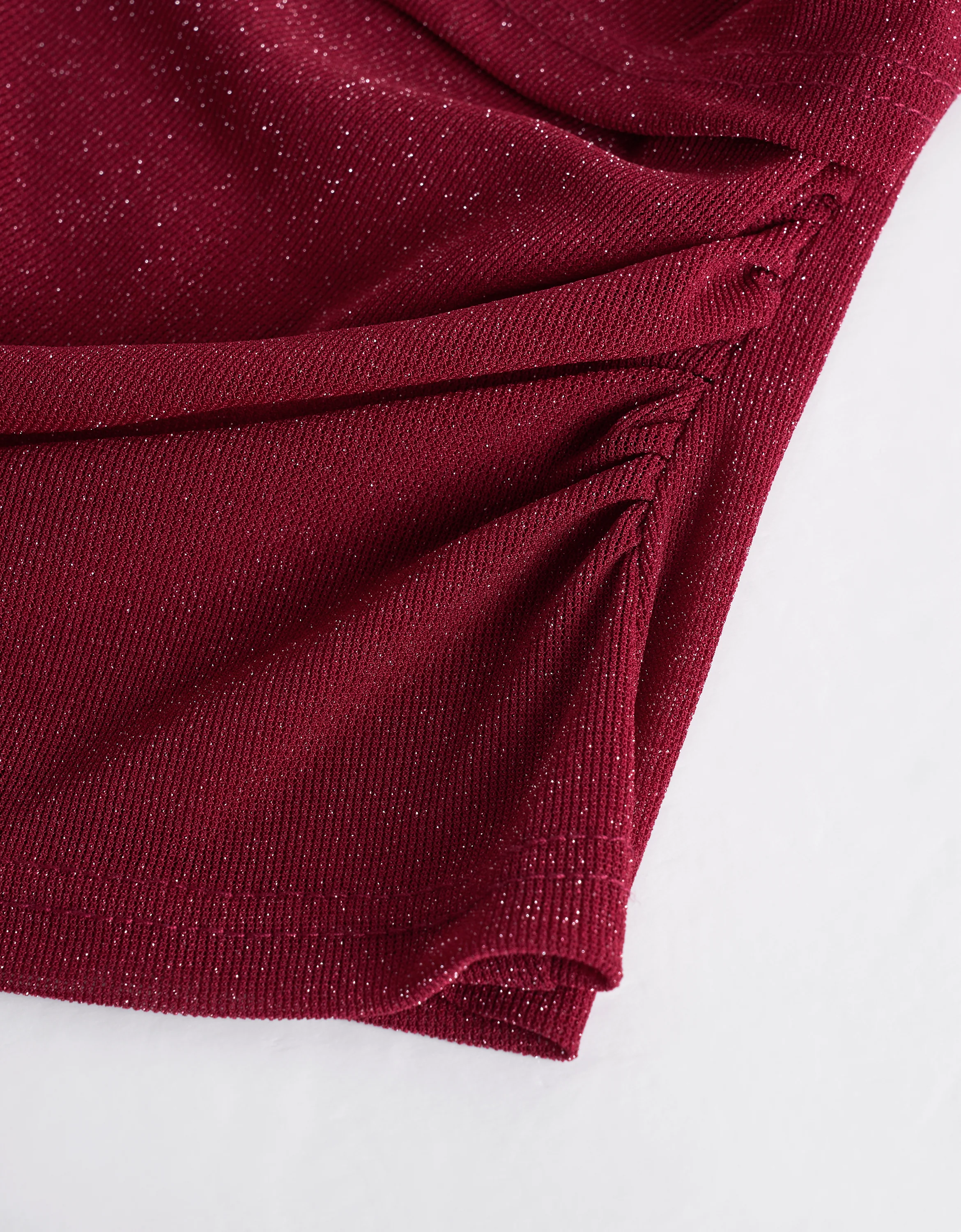 Cutout Front Wrap Knit Top - Image 7