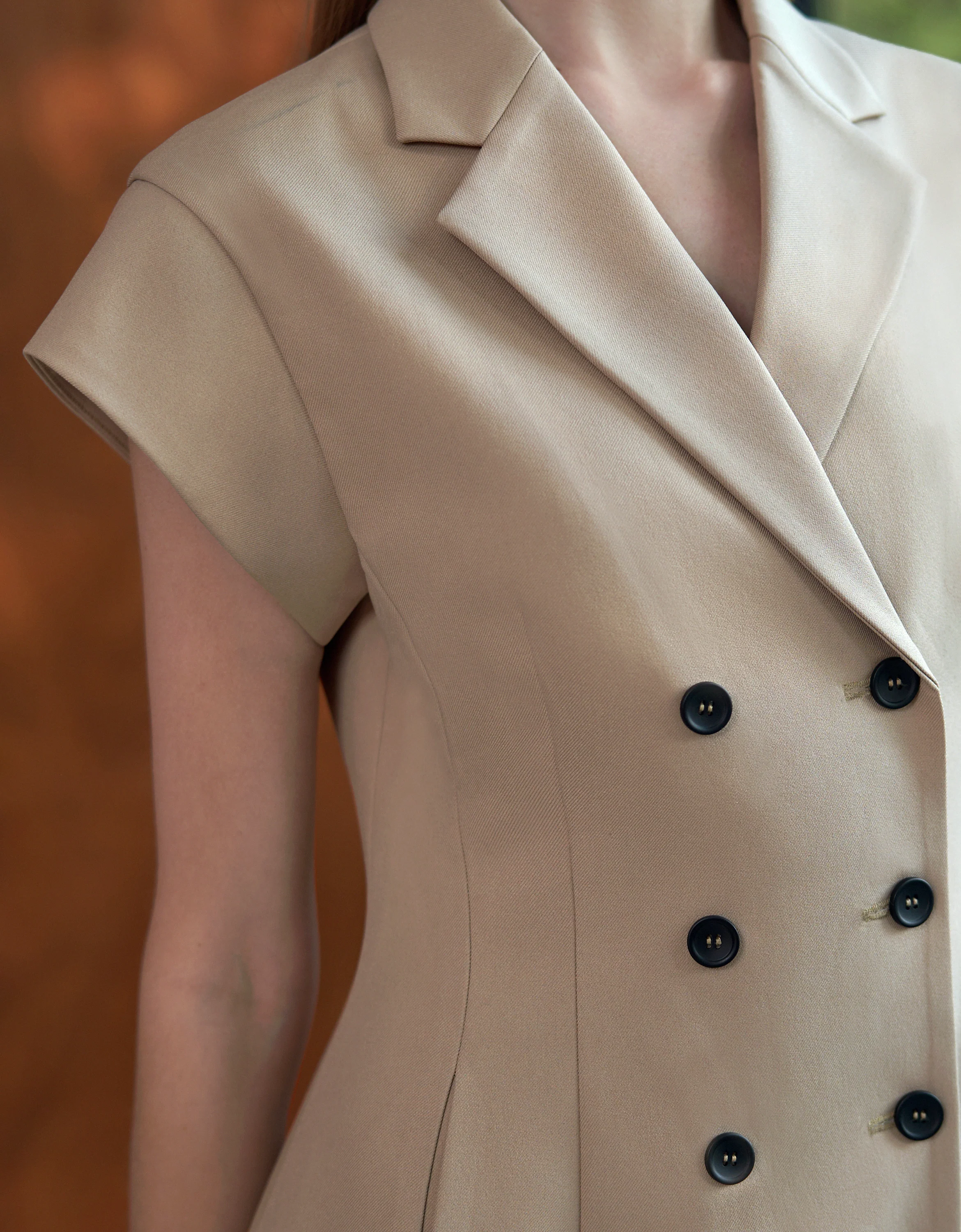 Double-breasted Suit Dress - Image 8