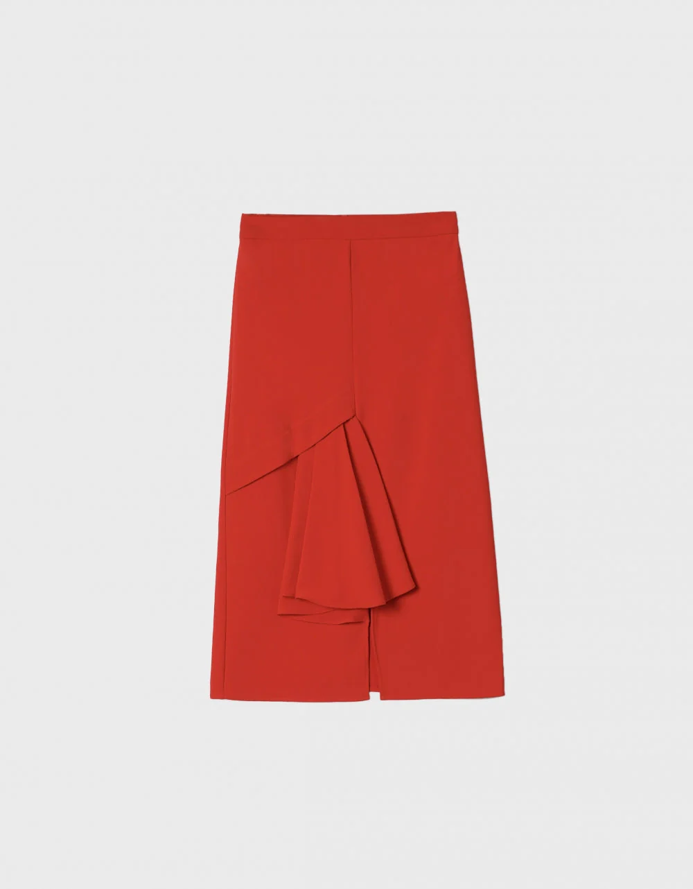 Drape Front Midi Skirt - Image 9