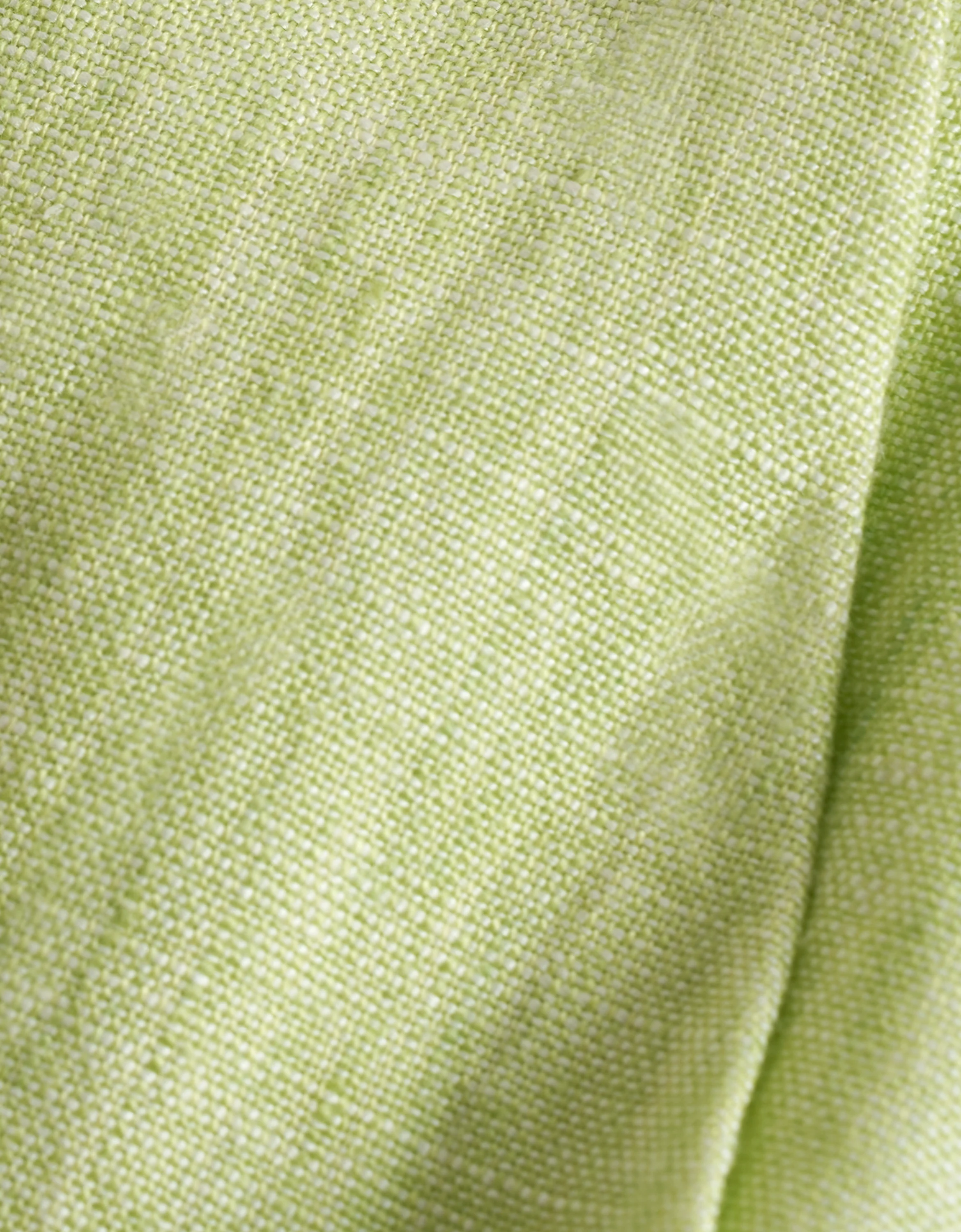 Elastic Waist Linen Shorts - Image 16