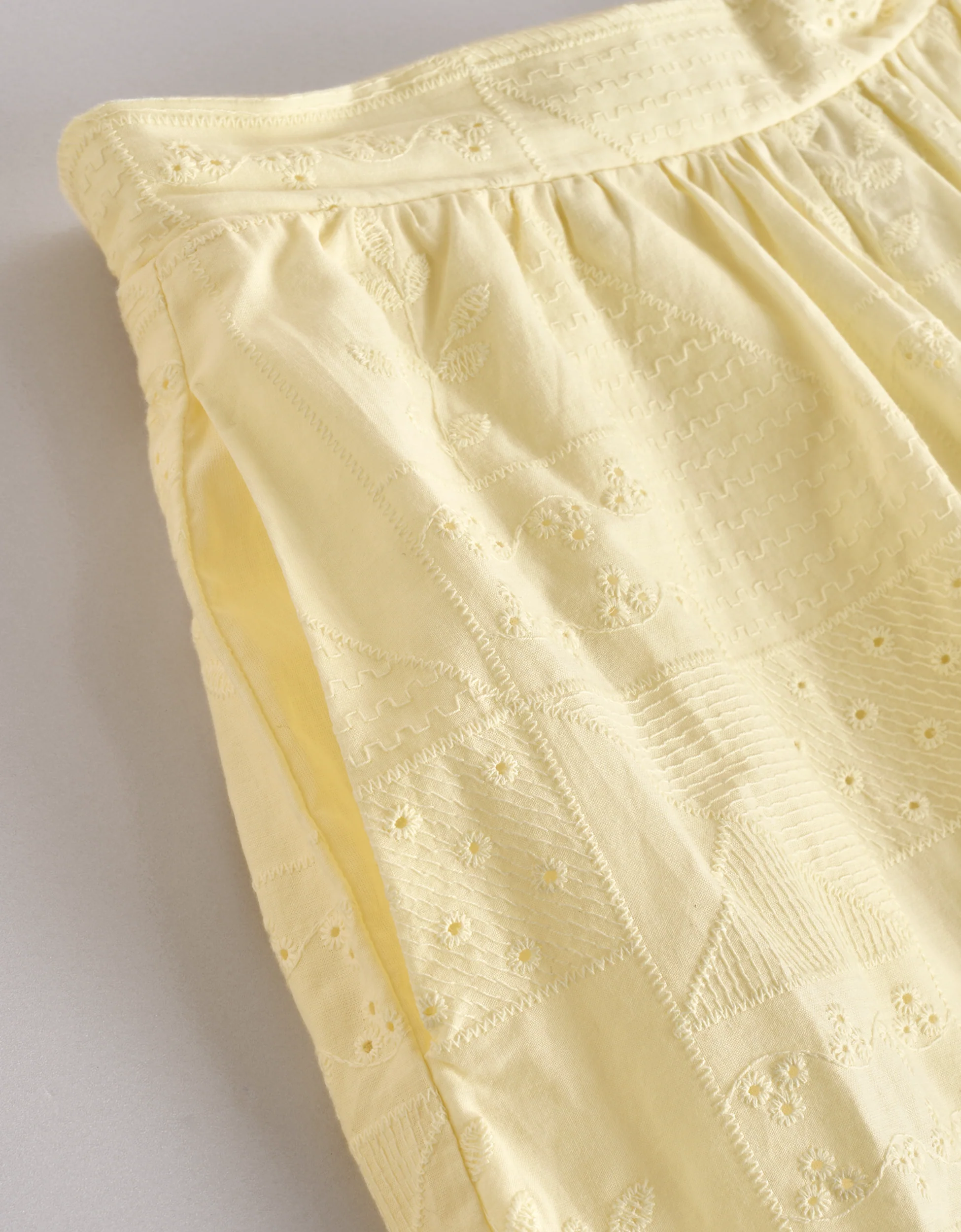 Embroidered Tiered Midi Skirt - Image 6