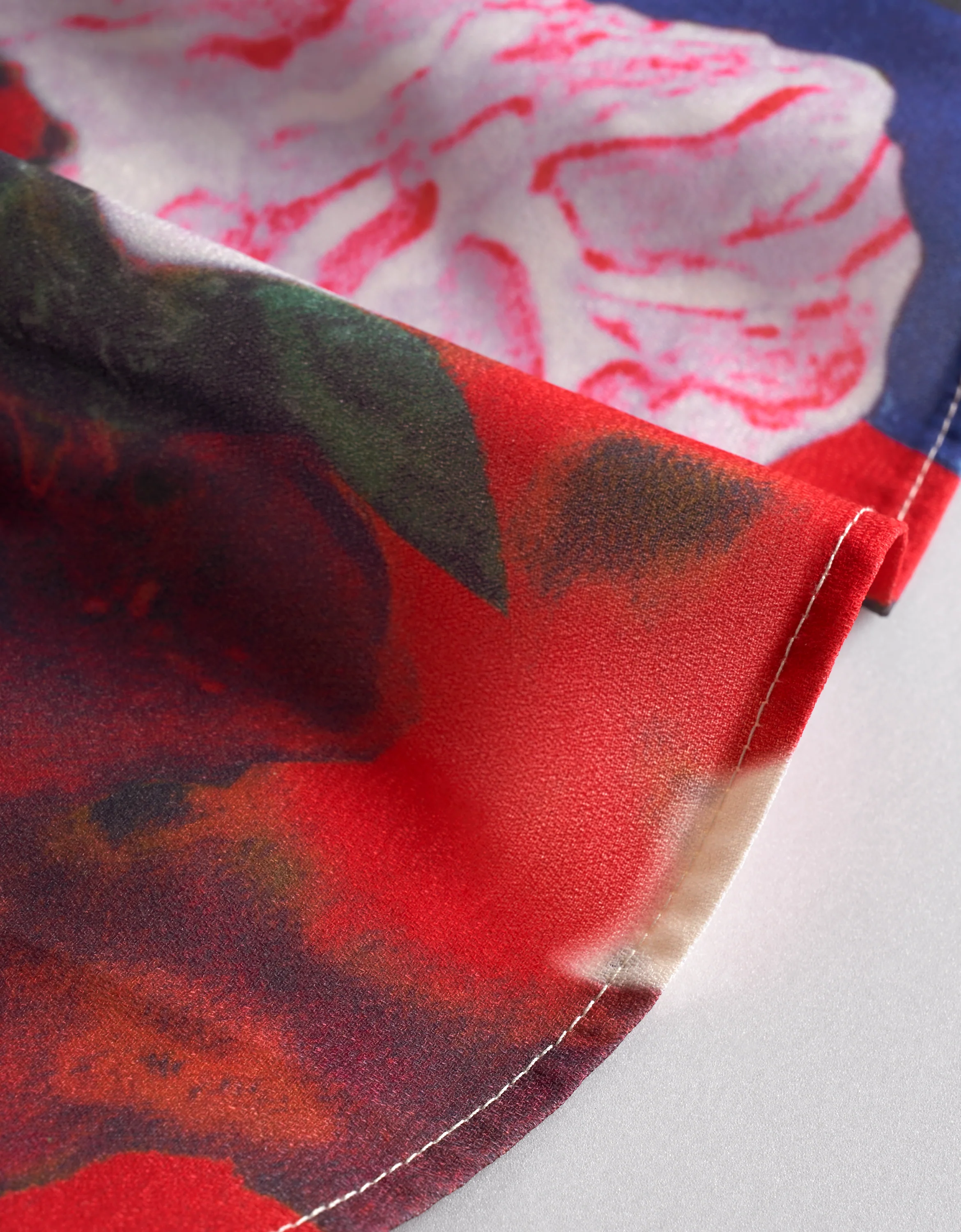 Exclusive Floral Print Shoulder Bows Sleeveless Top - Image 7
