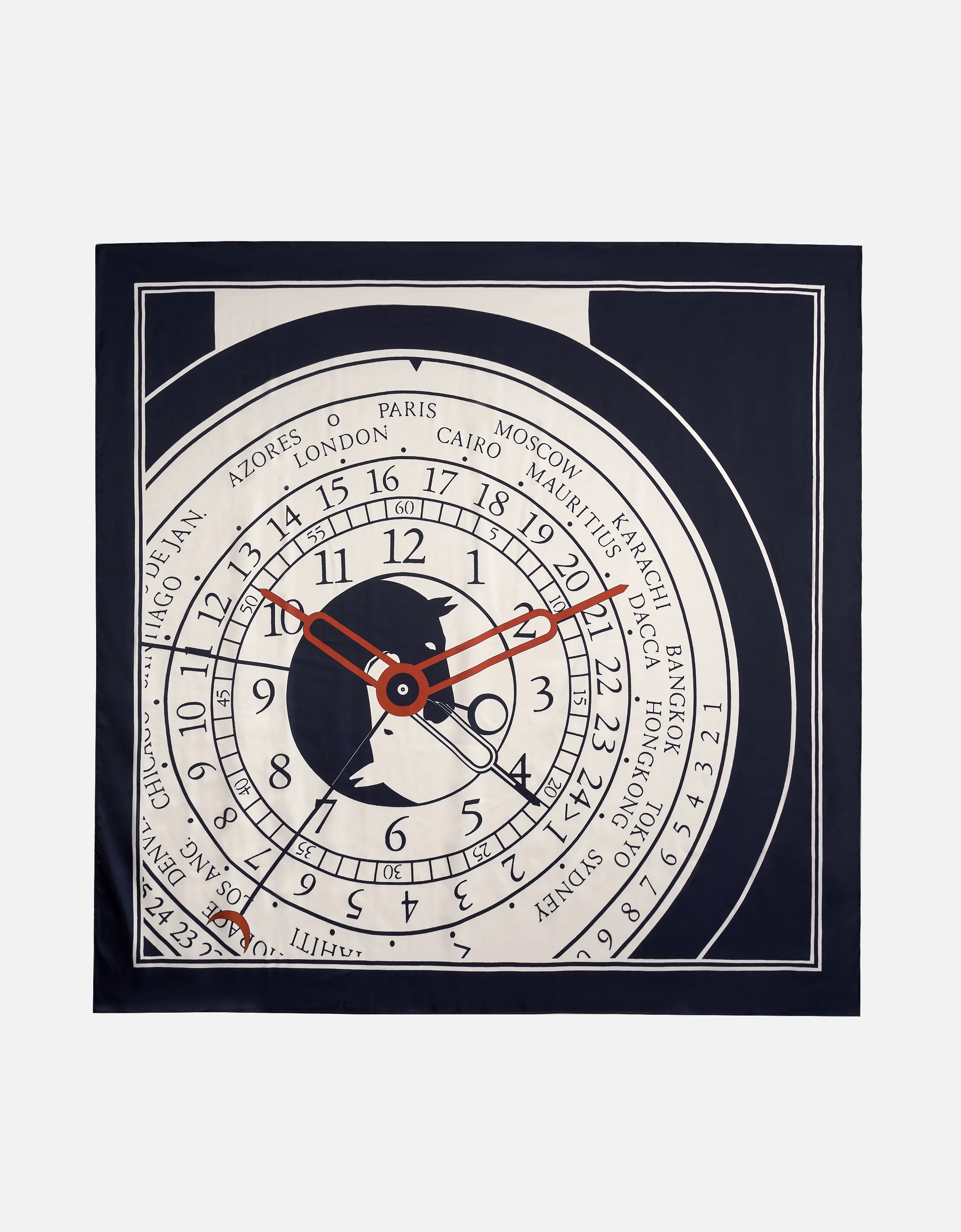 Exclusive Geometric Print Scarf - Image 10