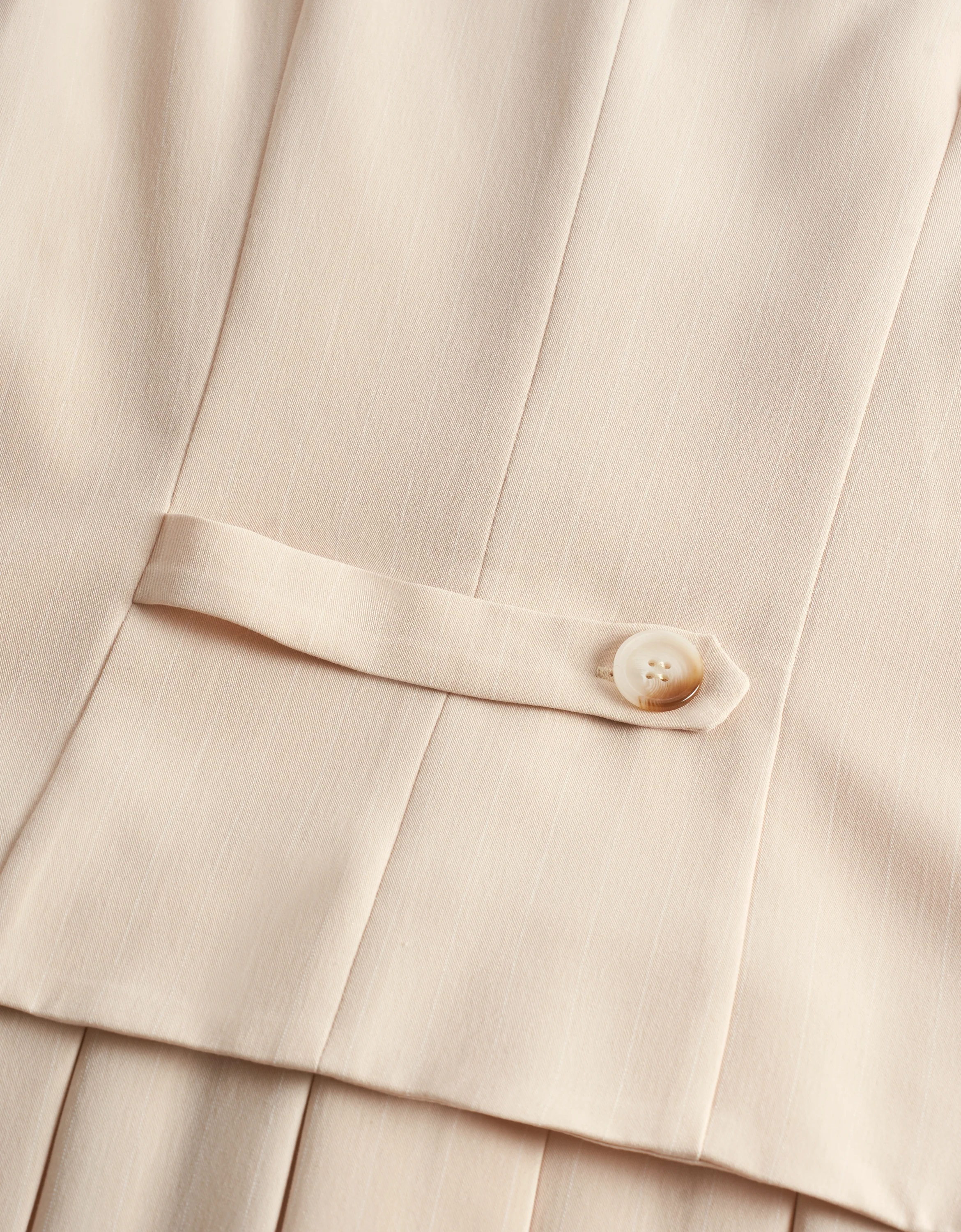 Faux Two-piece Pleated Skirt Vest Style Dress - Image 36