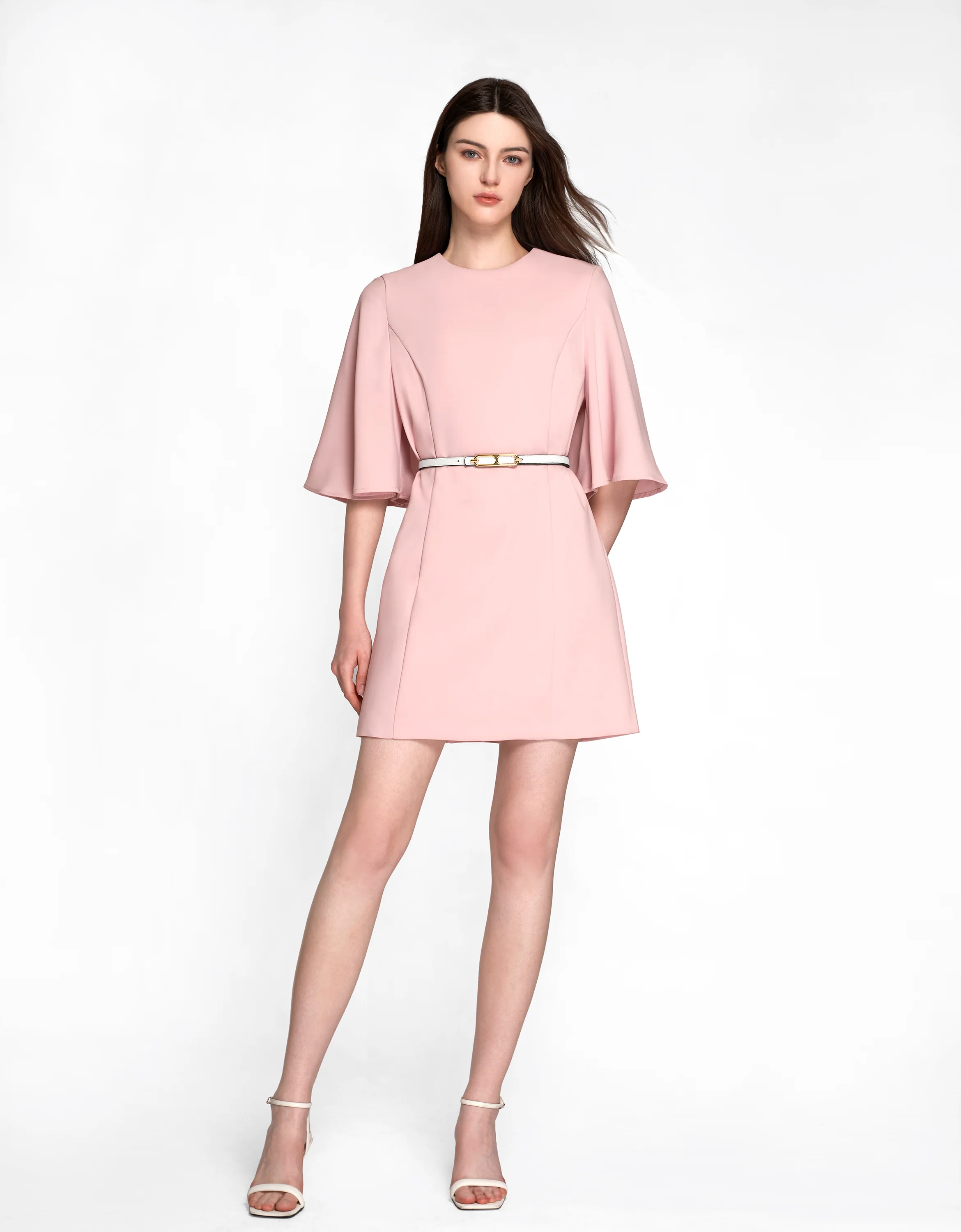Flared Sleeve Dress - Image 24