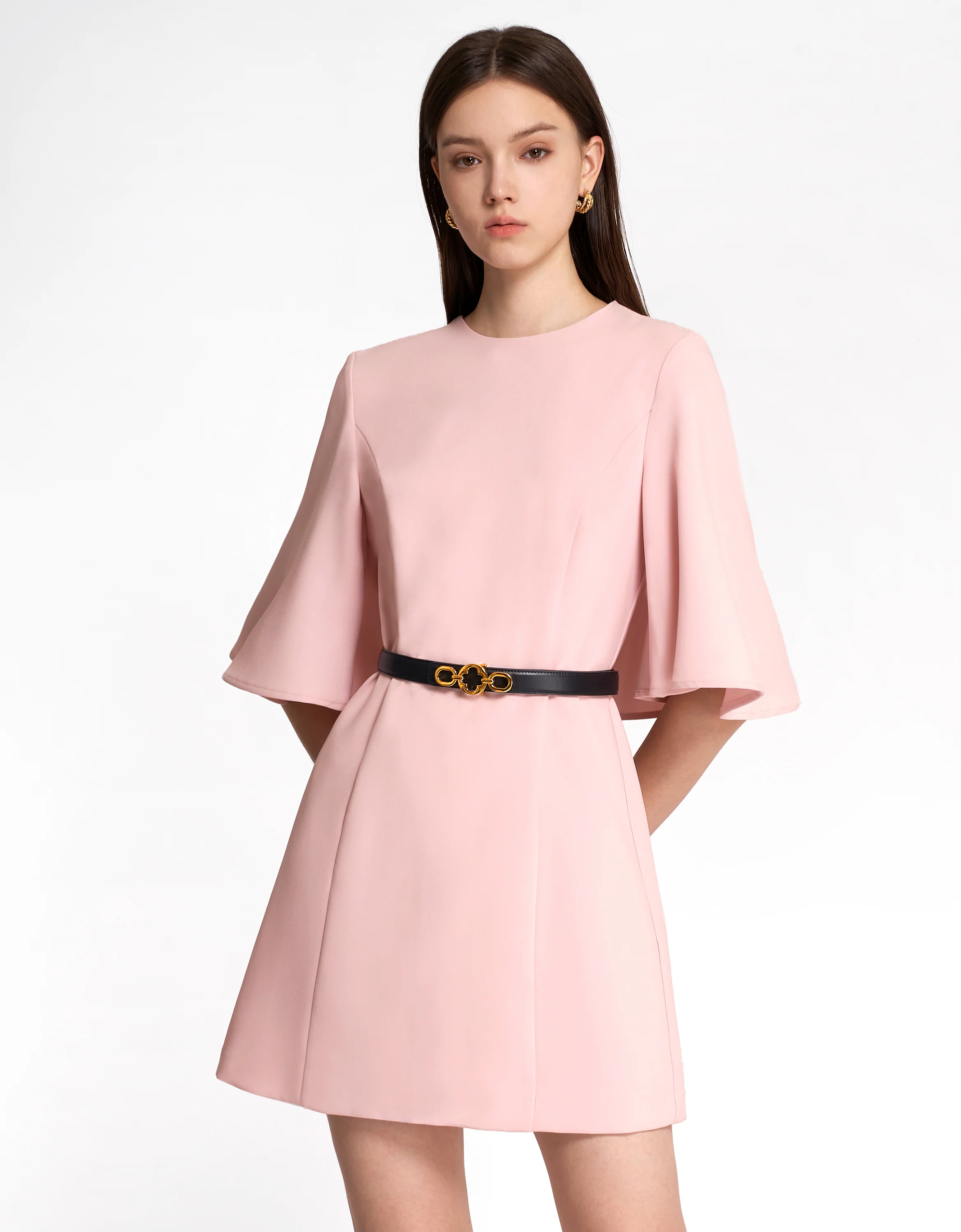 Flared Sleeve Dress - Image 28