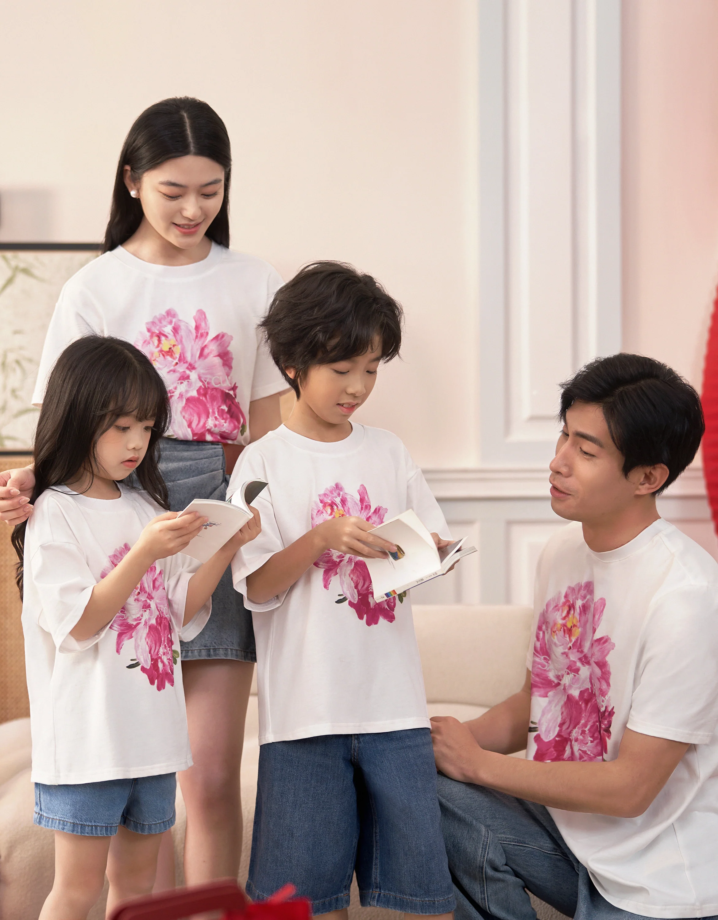 Floral Print Kids T-Shirt - Image 7