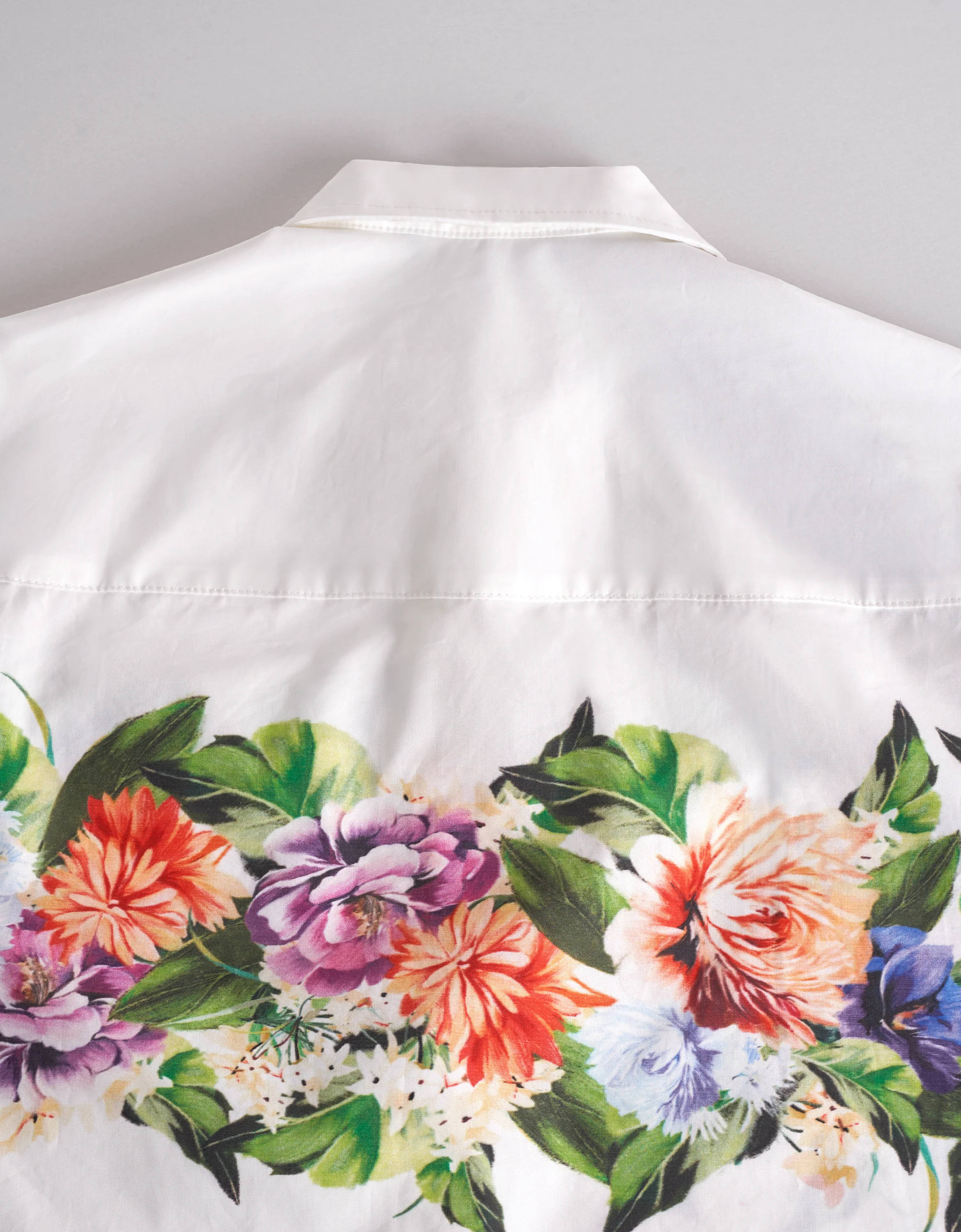 Floral Print Short Sleeve Kids Shirt - Image 10