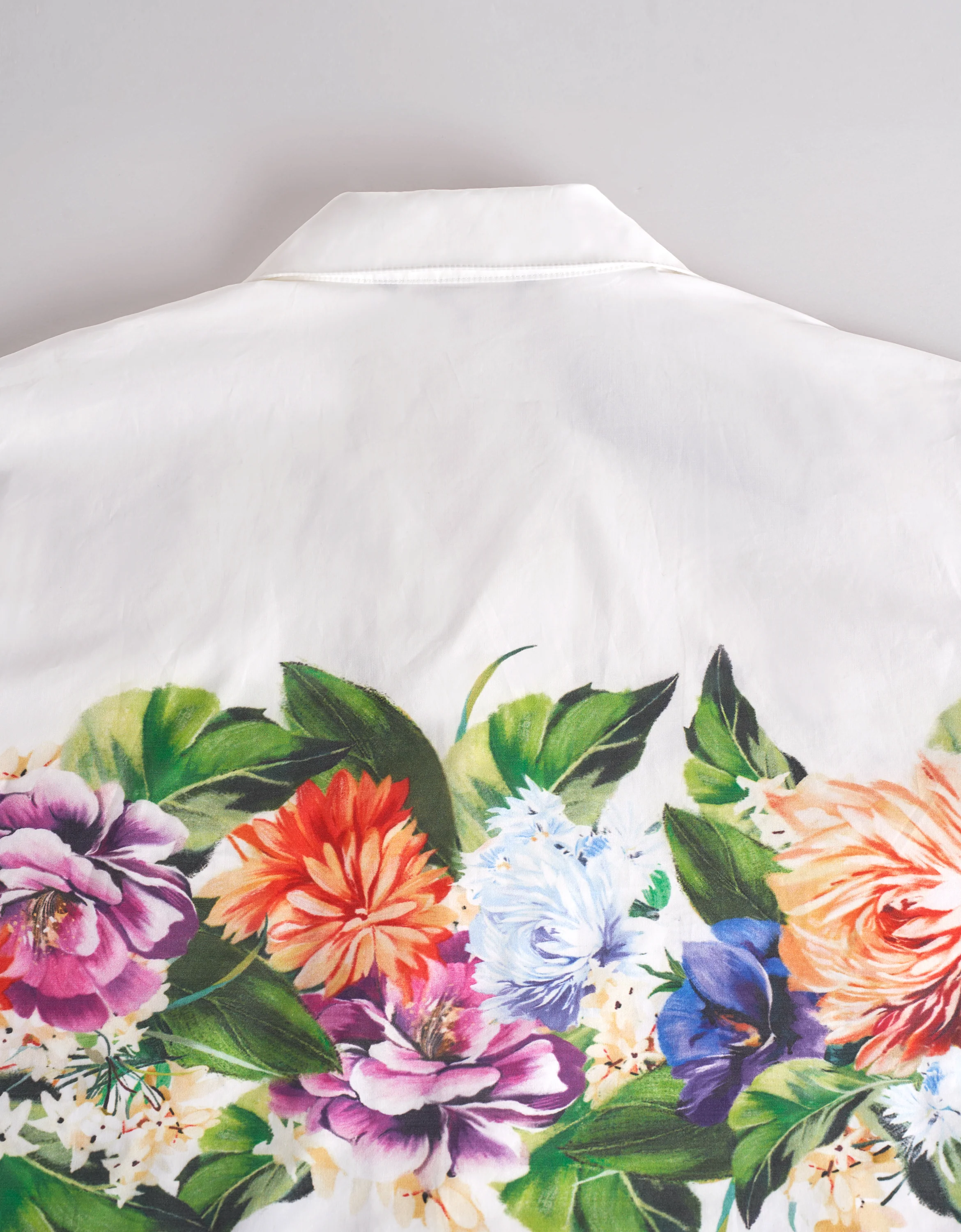 Floral Print Short Sleeve Men's Shirt - Image 12