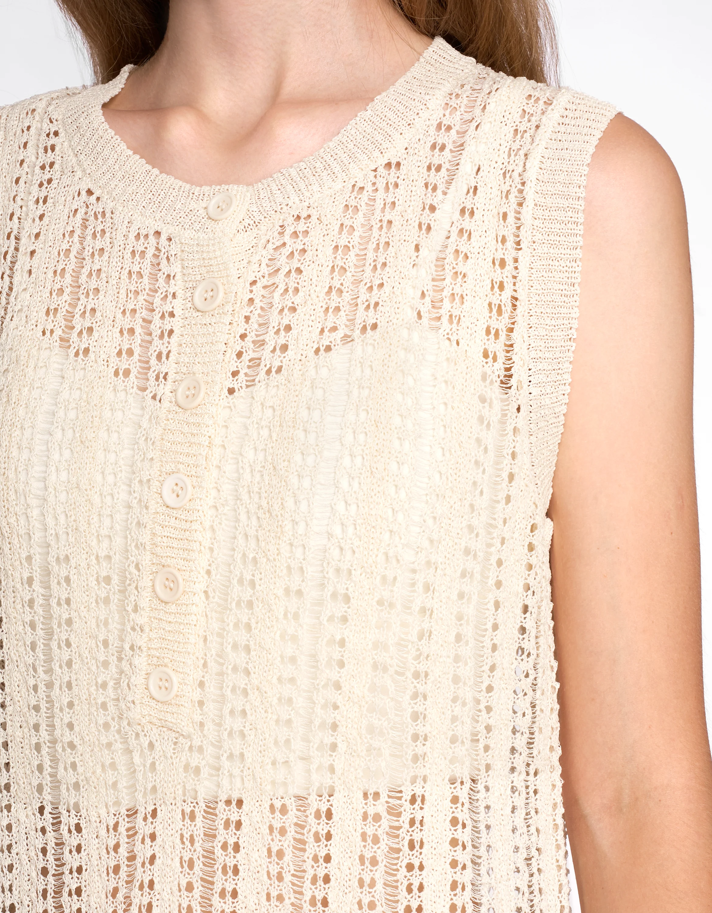 Fringe Hem Knit Top - Image 12