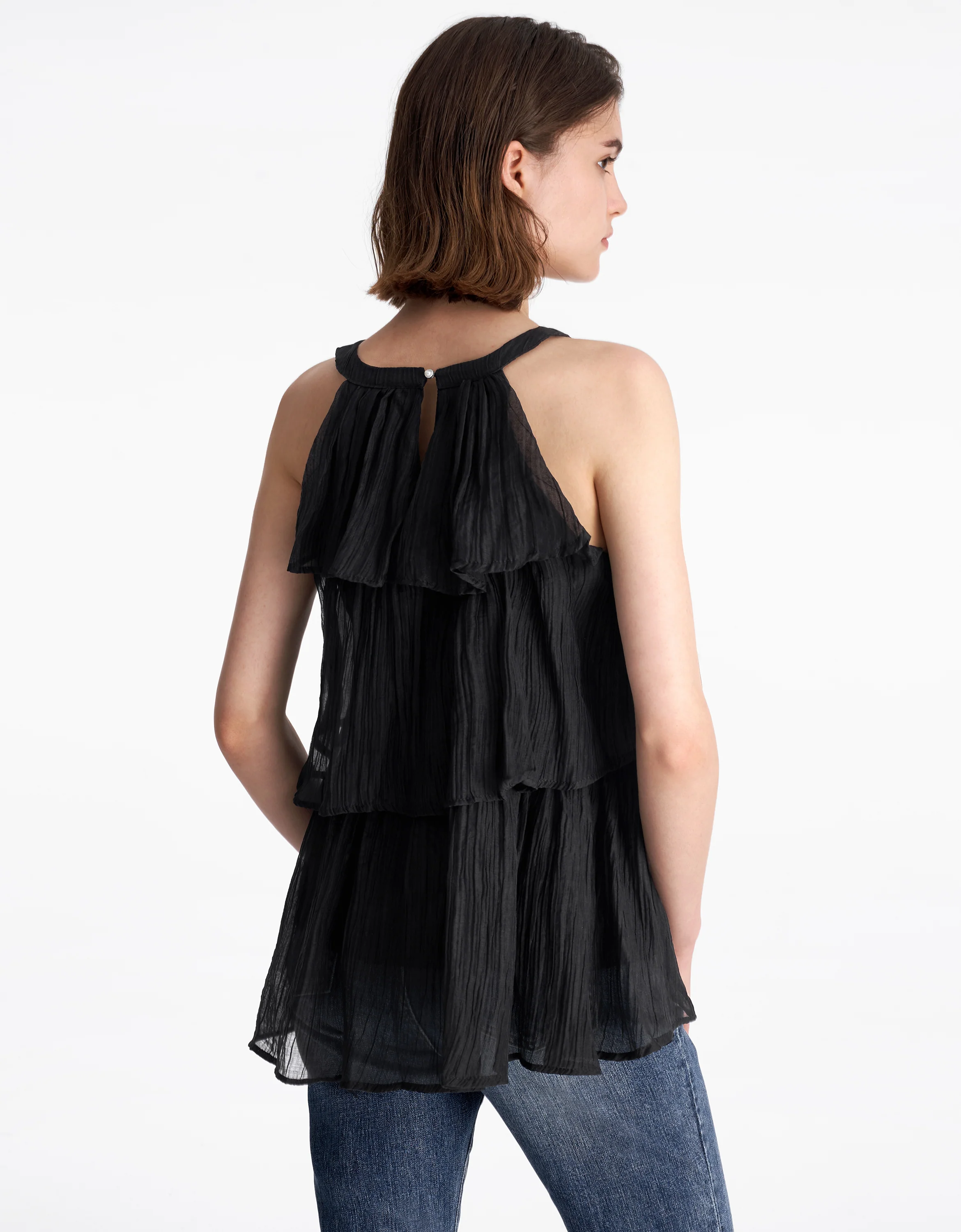 Halterneck Tiered Top - Image 3