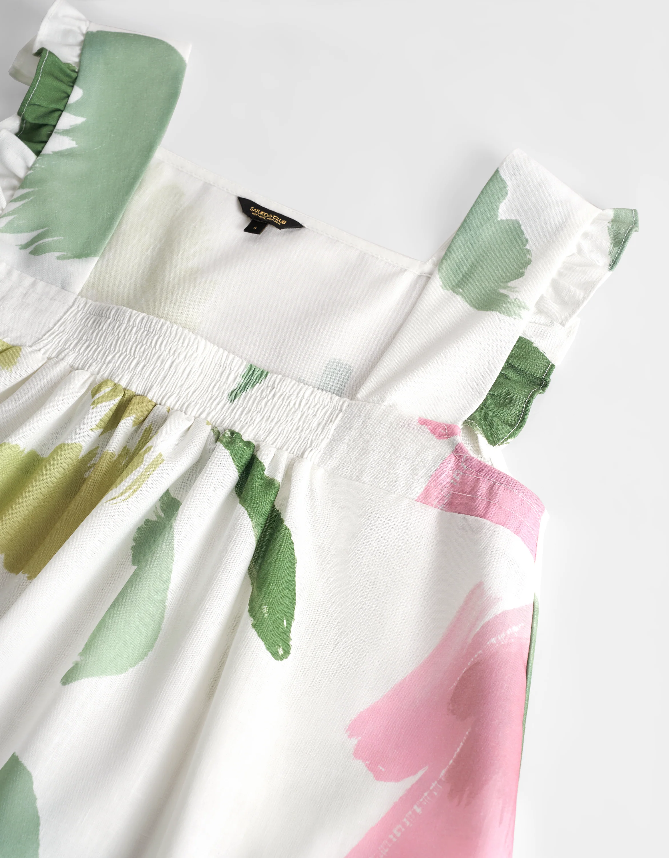 Hand Painted Art Print Sleeveless Top - Image 7