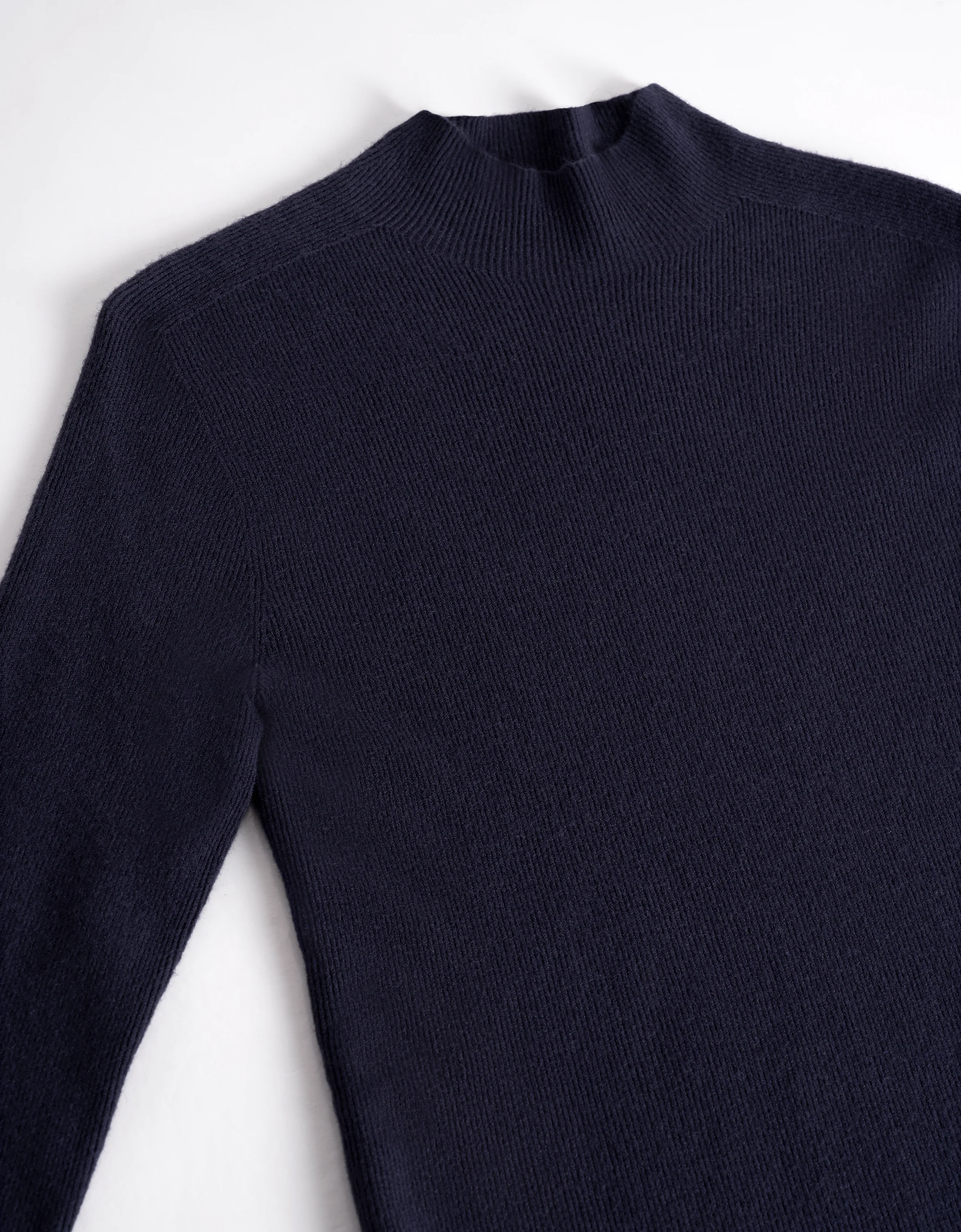High Neck Long Sleeve Knit Top - Image 21