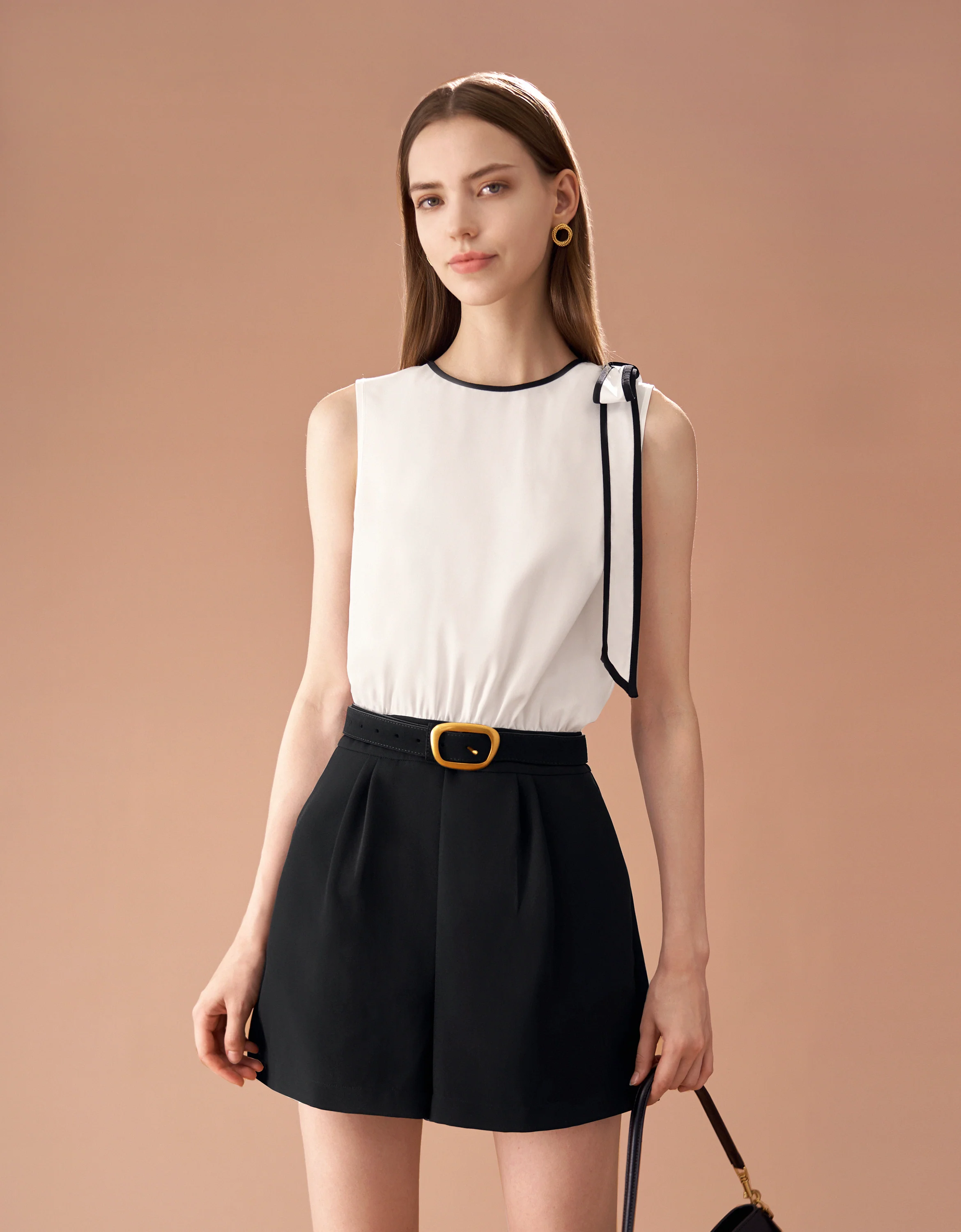 Irregular Buckle Leather Belt - Image 4
